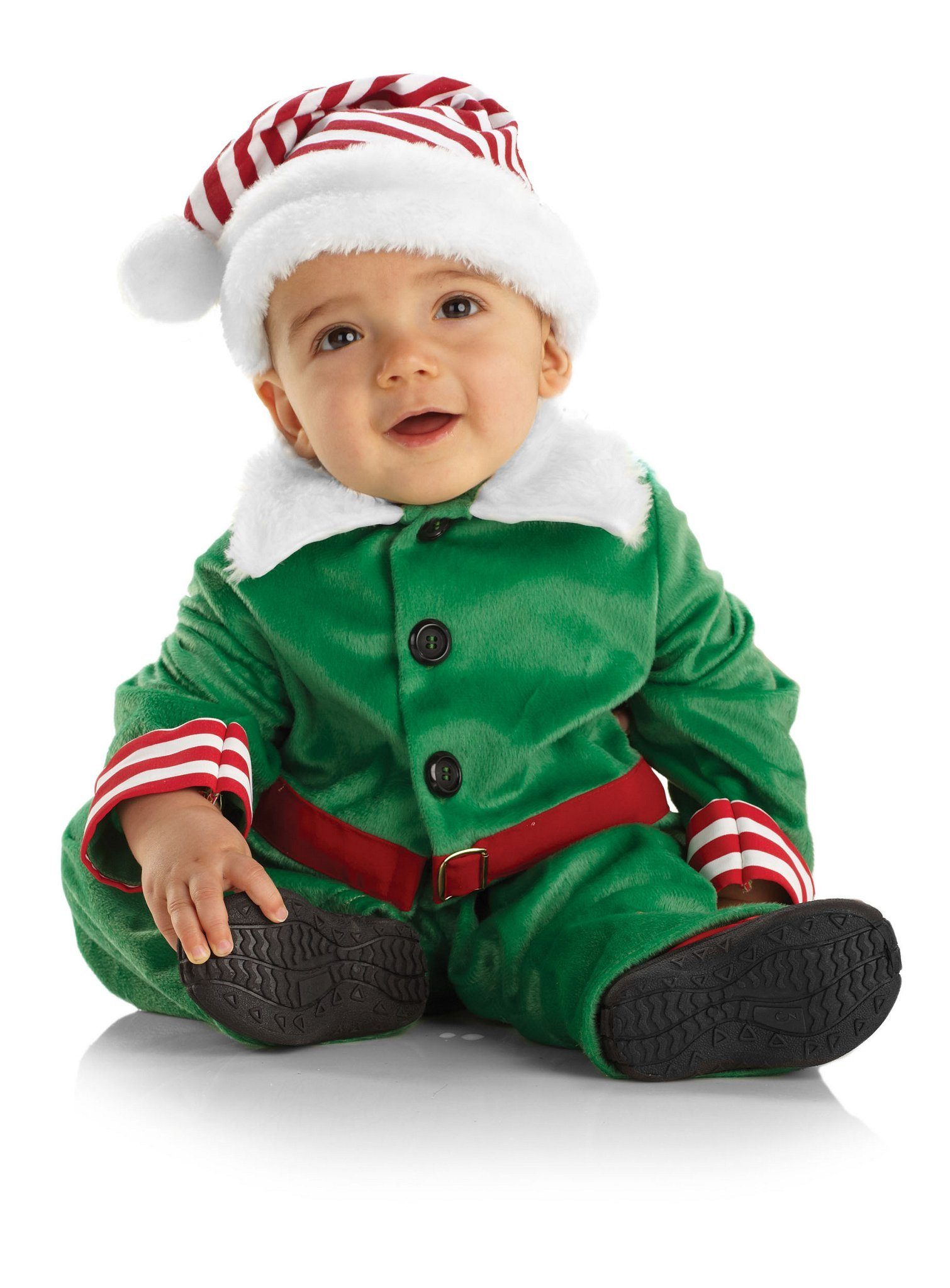 Produktbild von Weihnachtself Kostüm Kinder Jungen, Weihnachtswichtel Kostüm