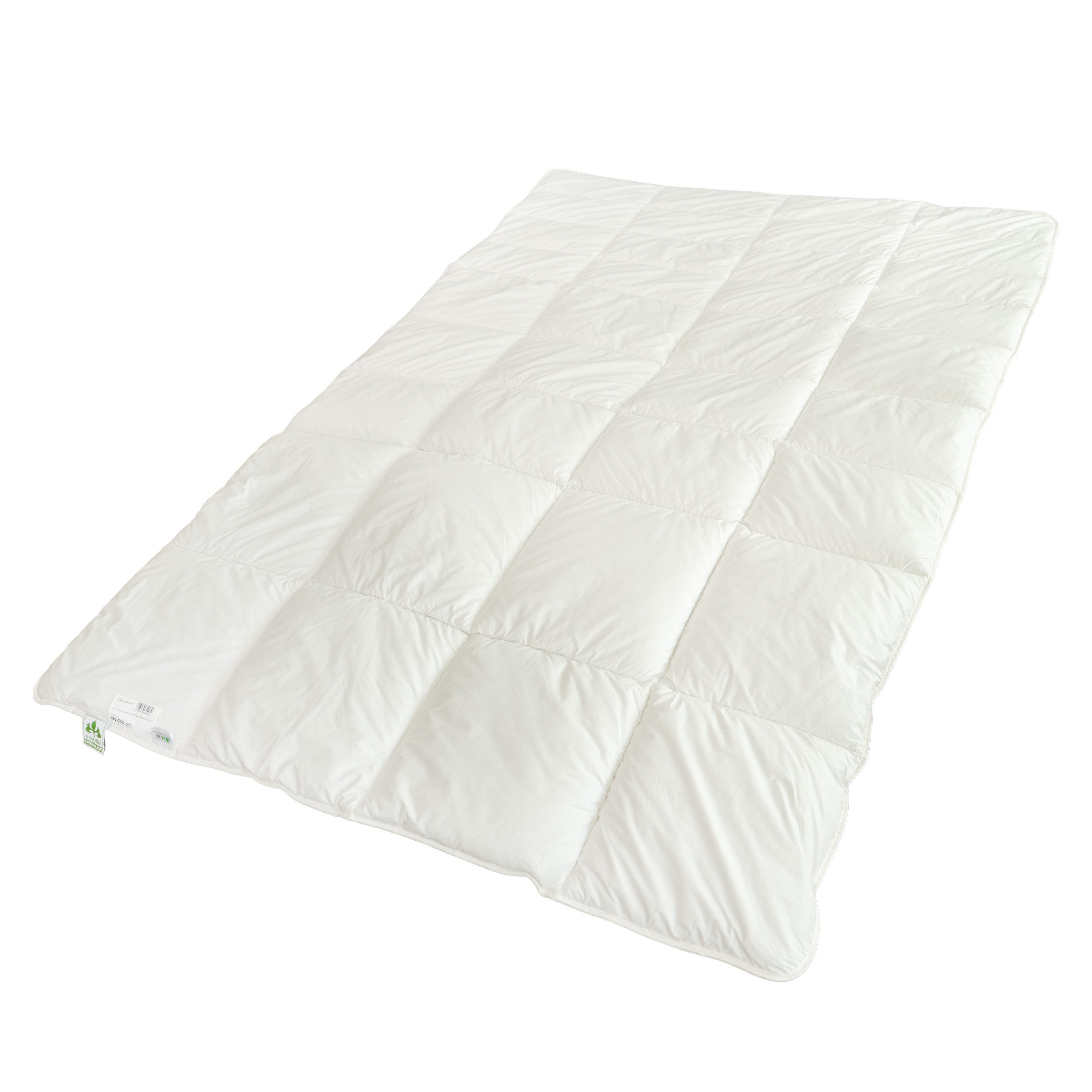 Irisette Microfaserbettdecke Greenline, Füllung: 100% Polyester-Hohlfaser, Bezug: 100% Baumwolle, extra warme Fußzone