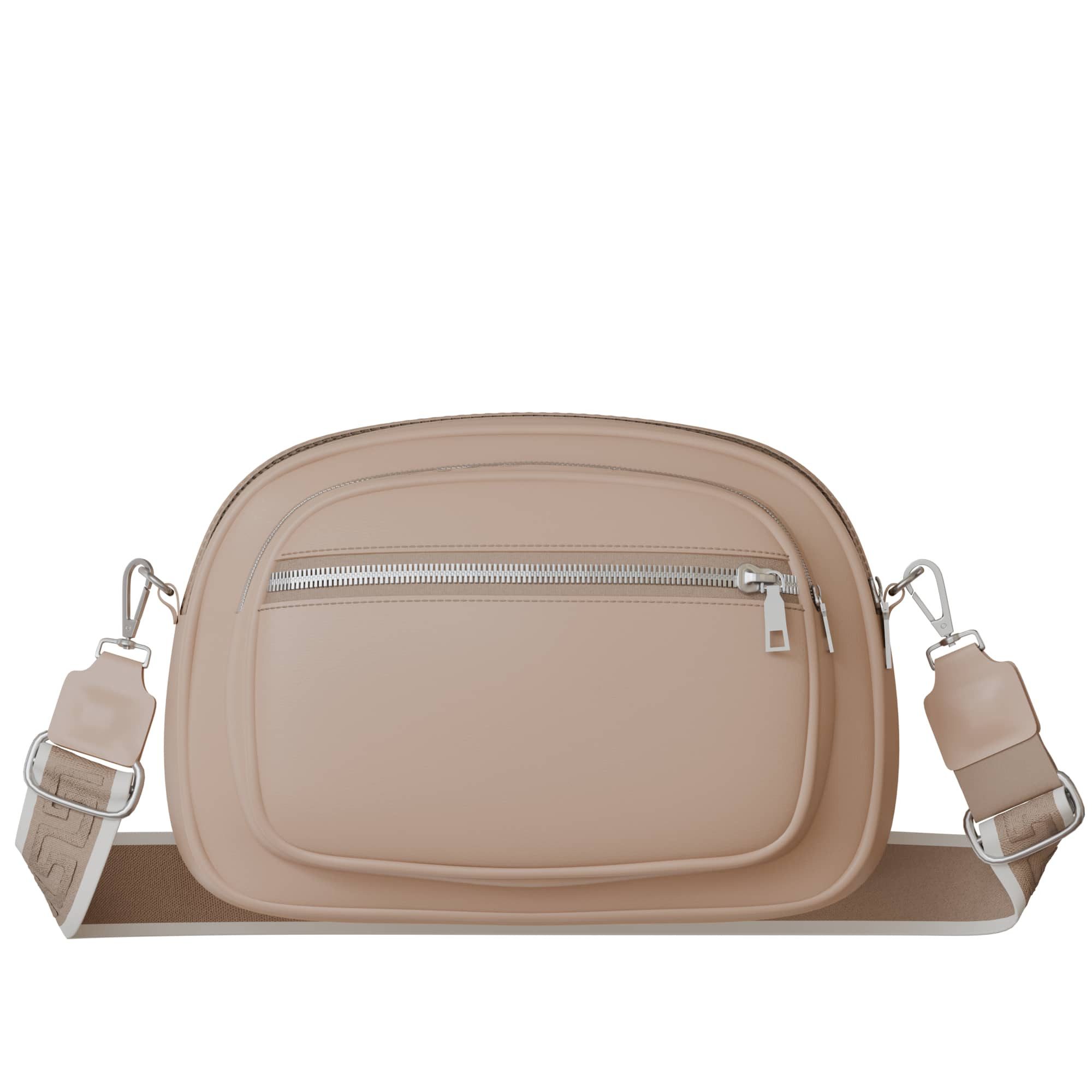 Henkeltasche Damen Umhängetasche Vegan Kompakt Crossbody Praktisch 30631