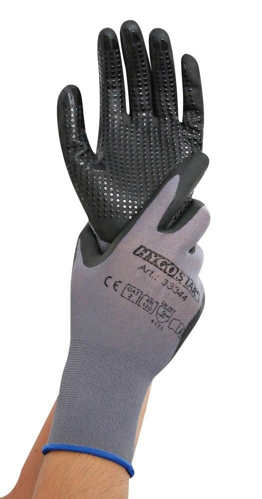 HYGOSTAR Arbeitshandschuhe Ergo Flex Dotty