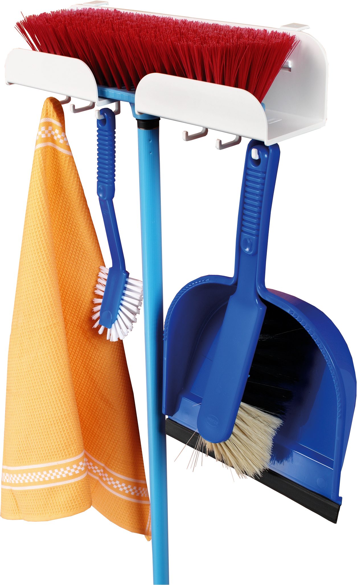 Ruco Türhaken, Türen, (Set, 2-St), Besenhalter für Tür und Wand, 2 Stück
