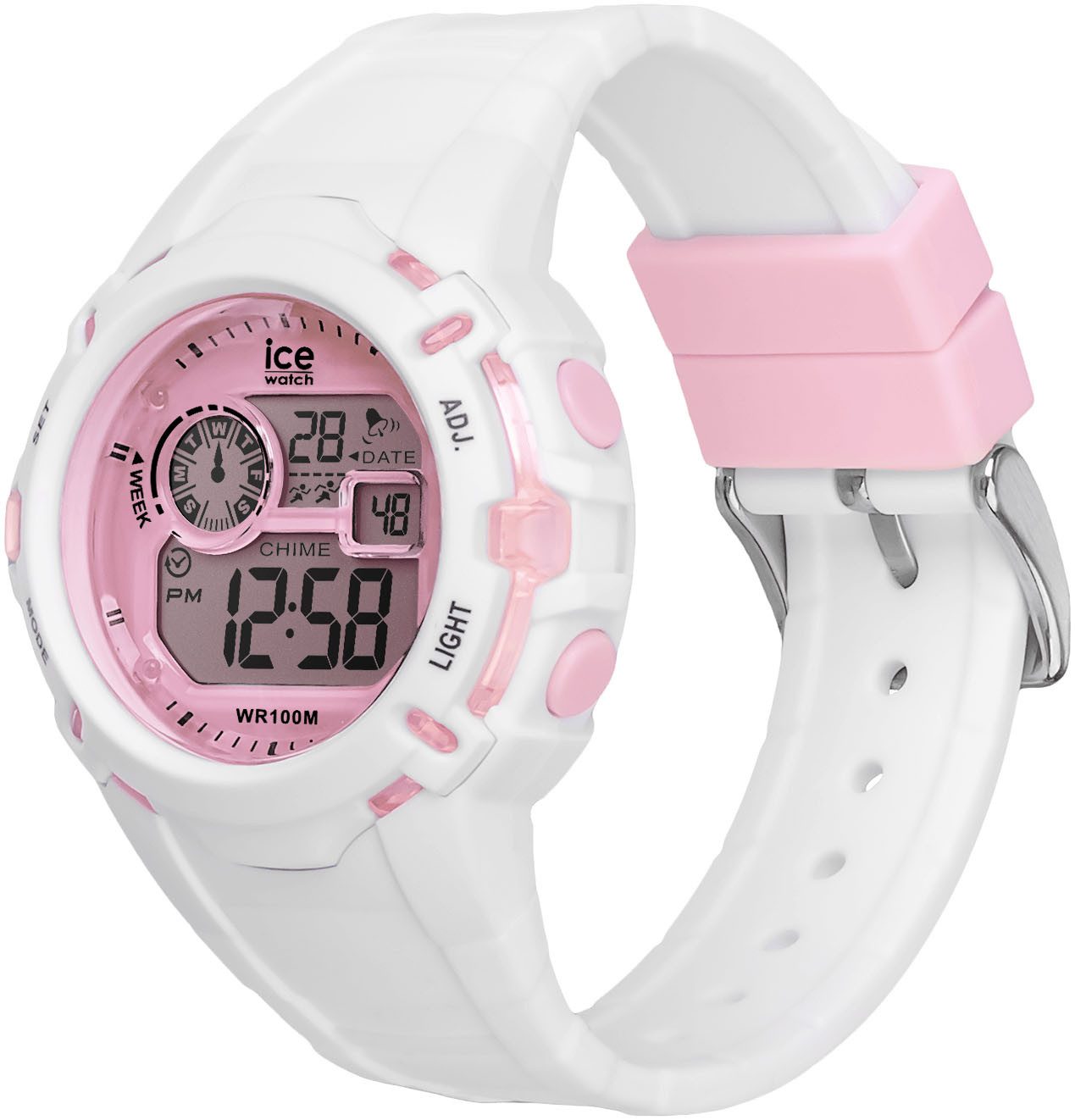 ice-watch Chronograph ICE digit explorer - Small 024001, Quarz,Armbanduhr,Kinderuhr,Lernuhr,Geburtstag,Schulanfang,Geschenkidee