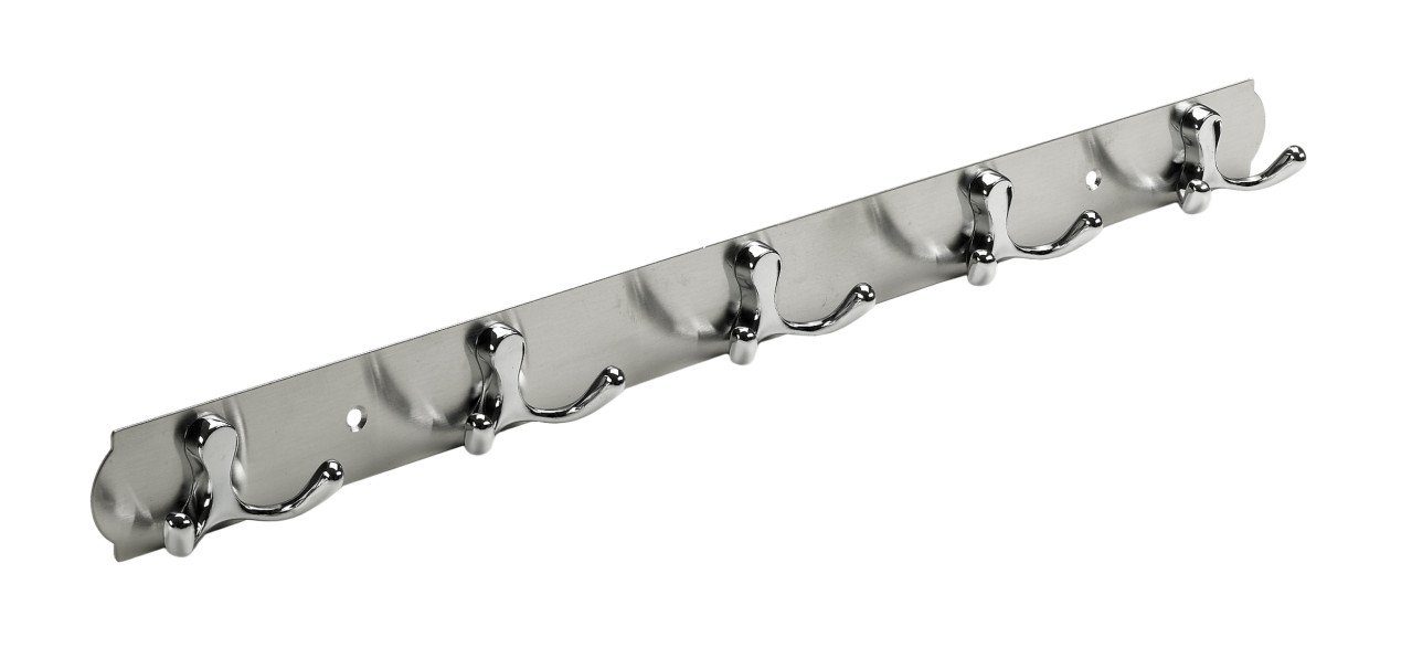 Hettich Garderobenleiste Hettich Garderobenleiste 5 Haken 48,5 x 3,8 x 3,3
