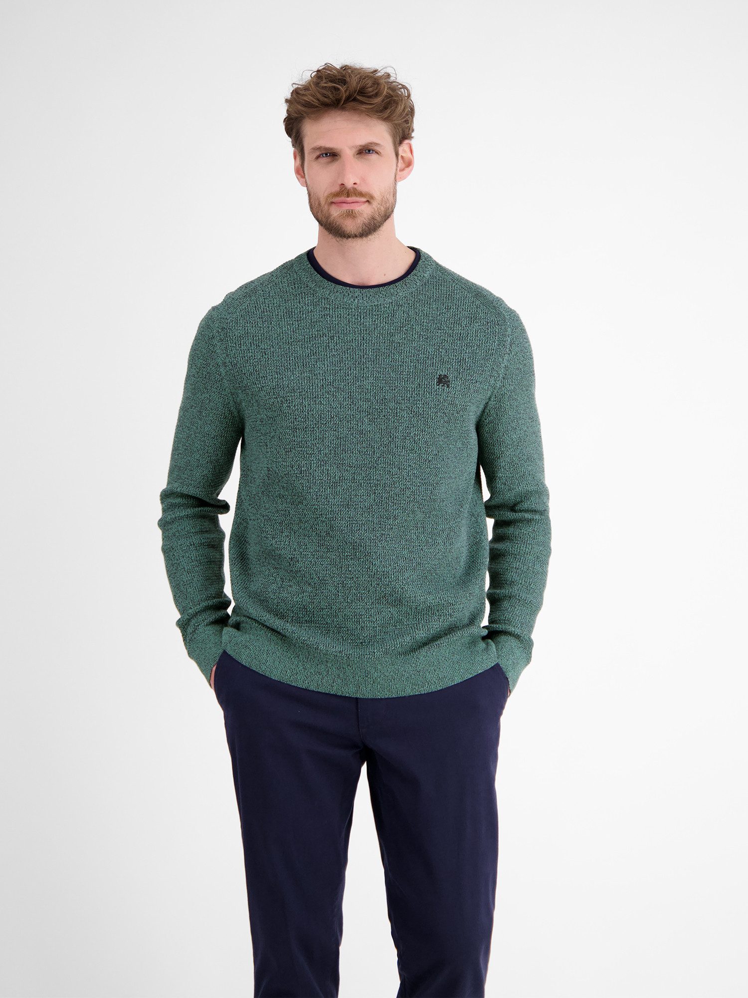 Strickpullover Herren Strickpullover in Strukturqualität