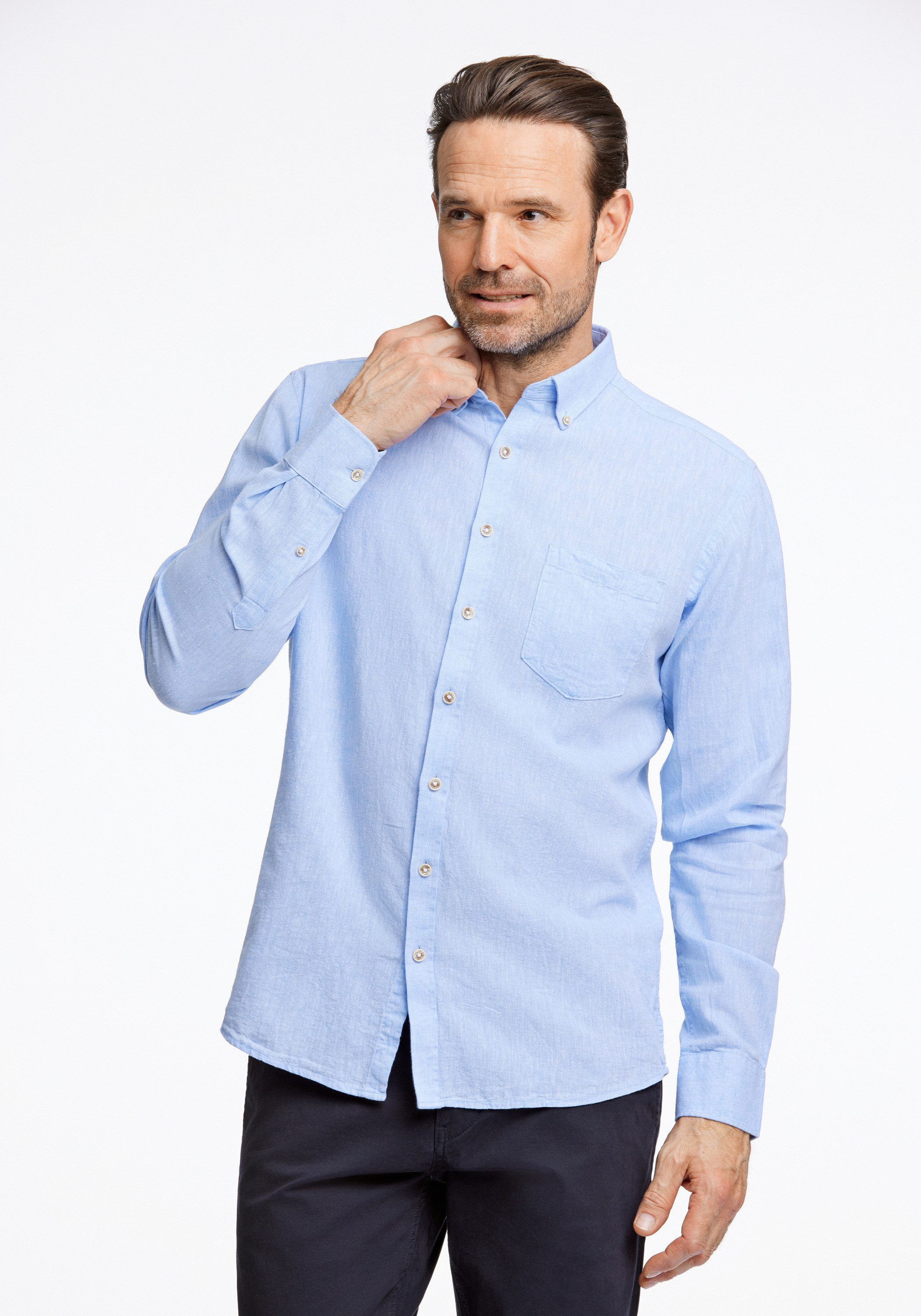 JACK’S Leinenhemd Leinenhemd Regular Fit günstig online kaufen