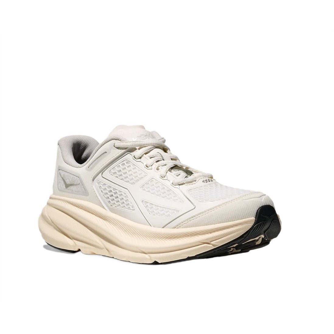 Hoka One One Clifton One9 creamweiss/hellgrau Damen Laufschuh