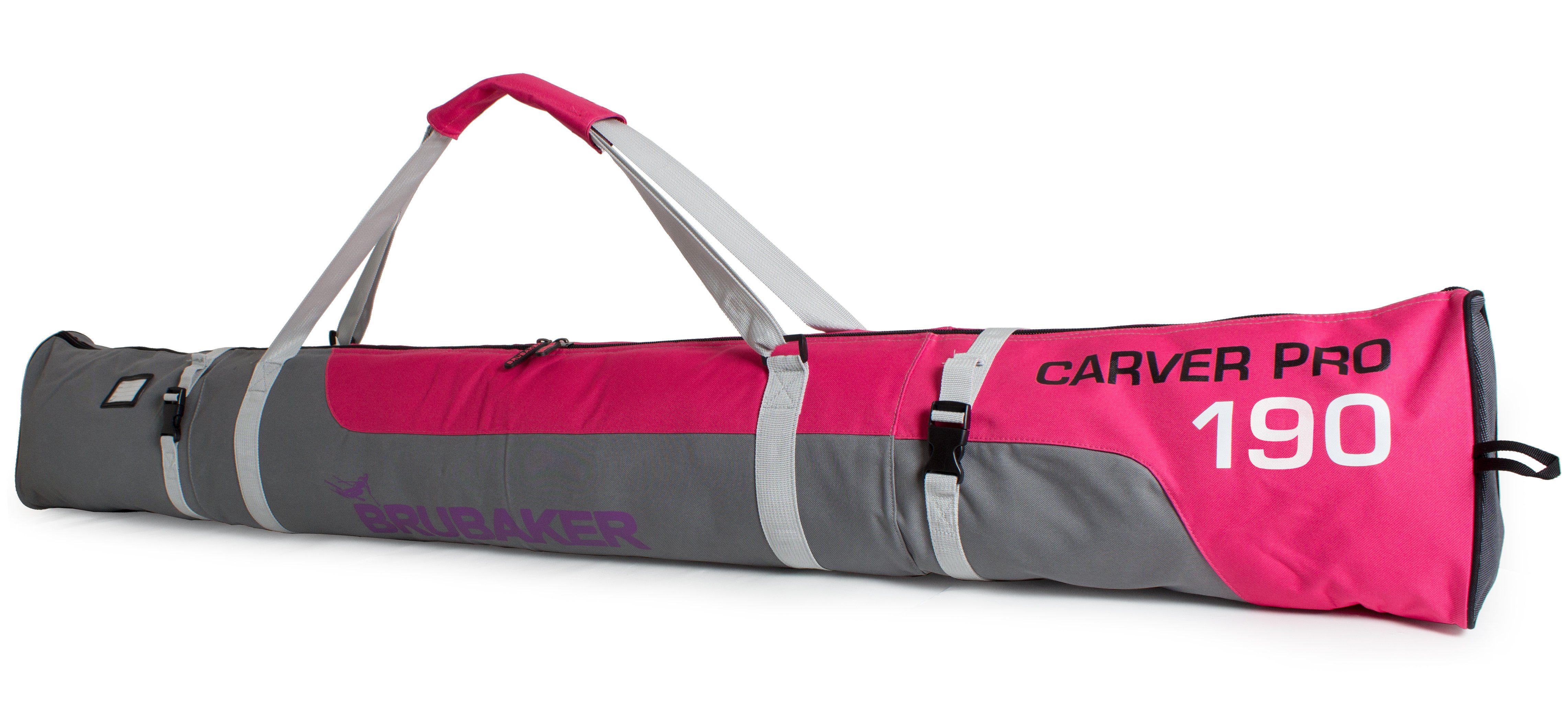 Skitasche Carver Pro Ski Tasche - Pink und Grau