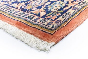 Wollteppich Sarough Teppich handgeknüpft orange, morgenland, rechteckig, Höhe: 9 mm, handgeknüpft