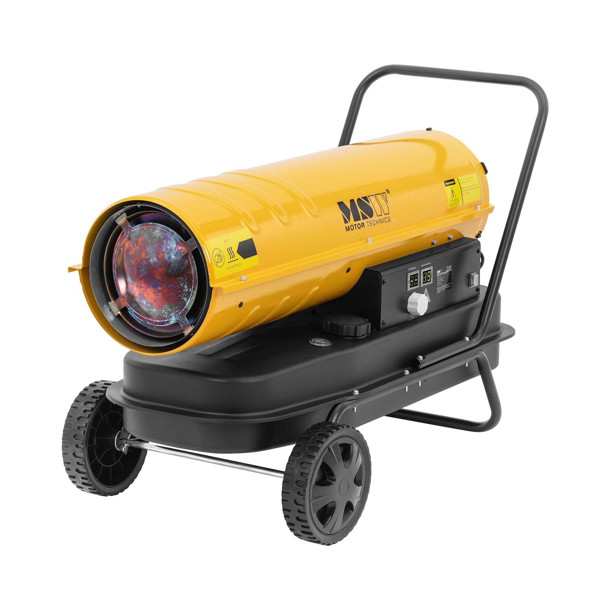 MSW Heizgerät Diesel Heizkanone mit Rädern Ölheizgebläse Ölheizer ECO series 30 kW