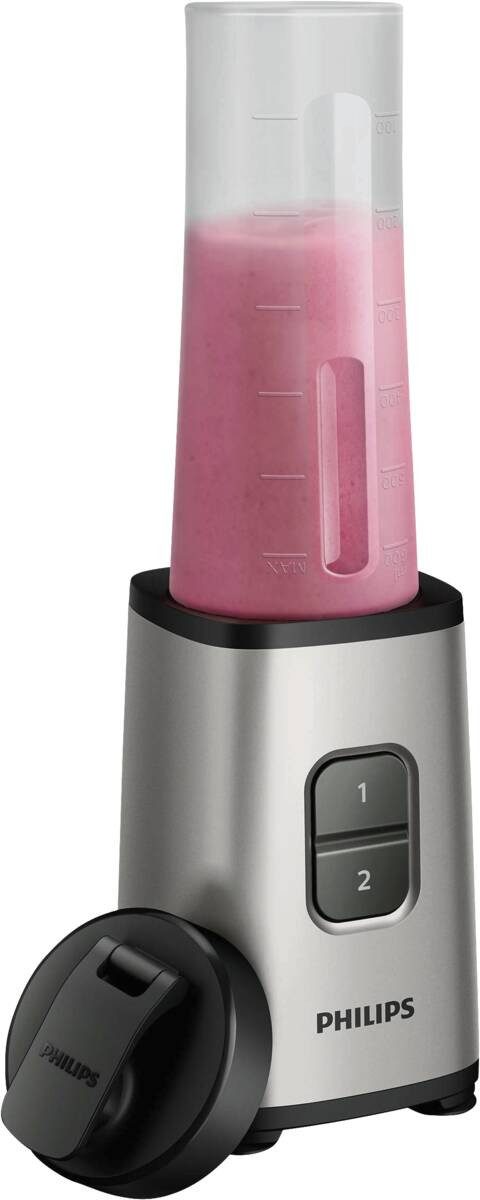 Philips Standmixer Philips HR2600/80 Standmixer/Smoothie-Maker Grau-Metallic