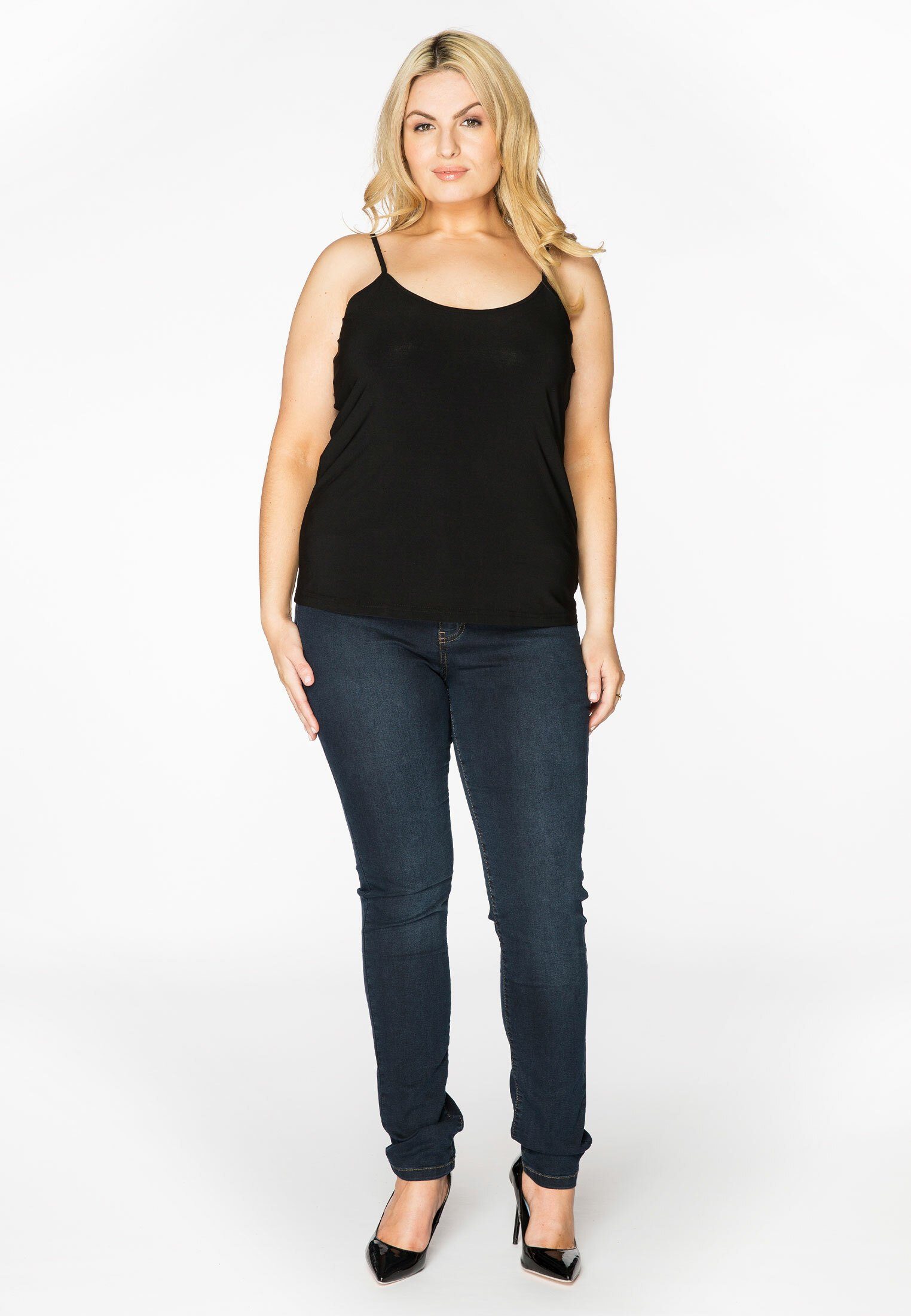 YOEK Shirttop Damen ärmellos Große Größen
