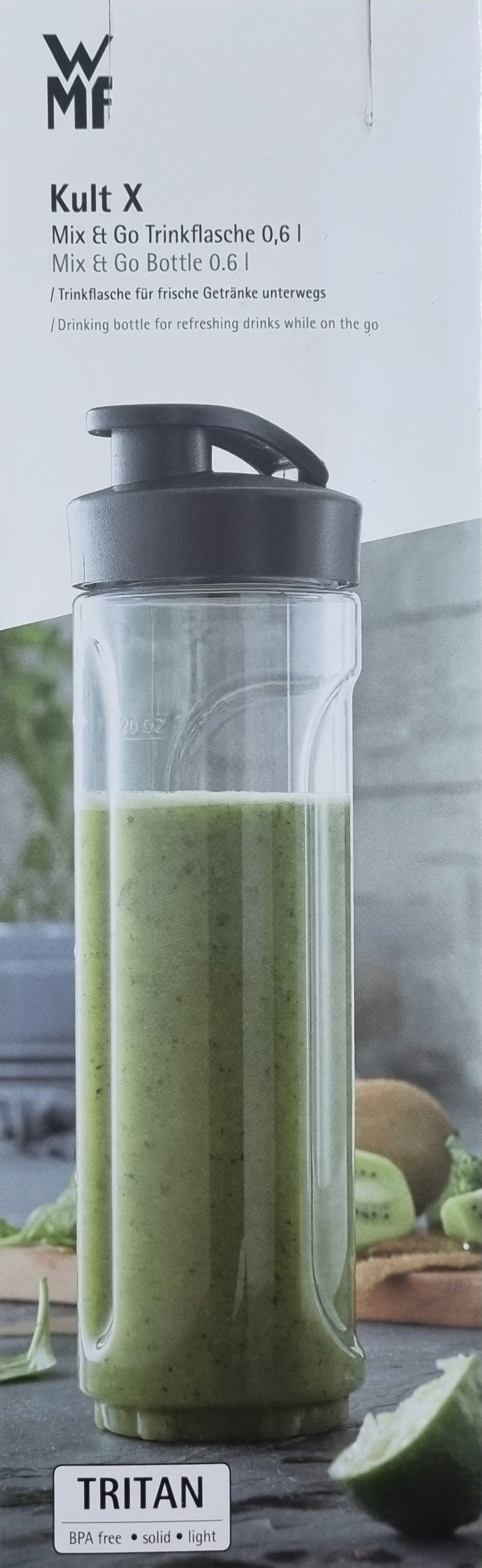 WMF Smoothie-Maker Kult X Mix&Go Trinkflasche 0,6 l