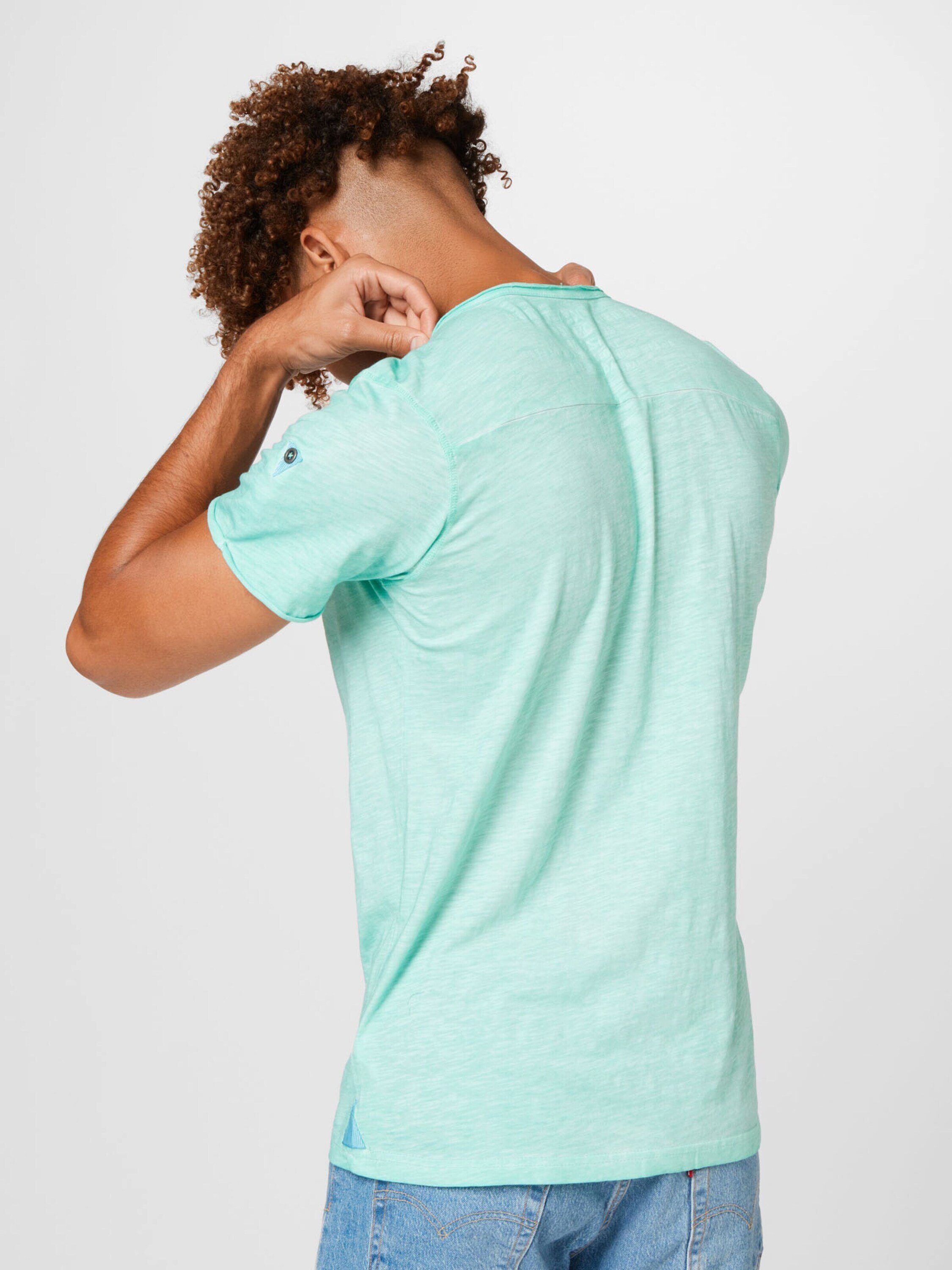 Key (1-tlg) (1213) ARENA Largo turquoise T-Shirt