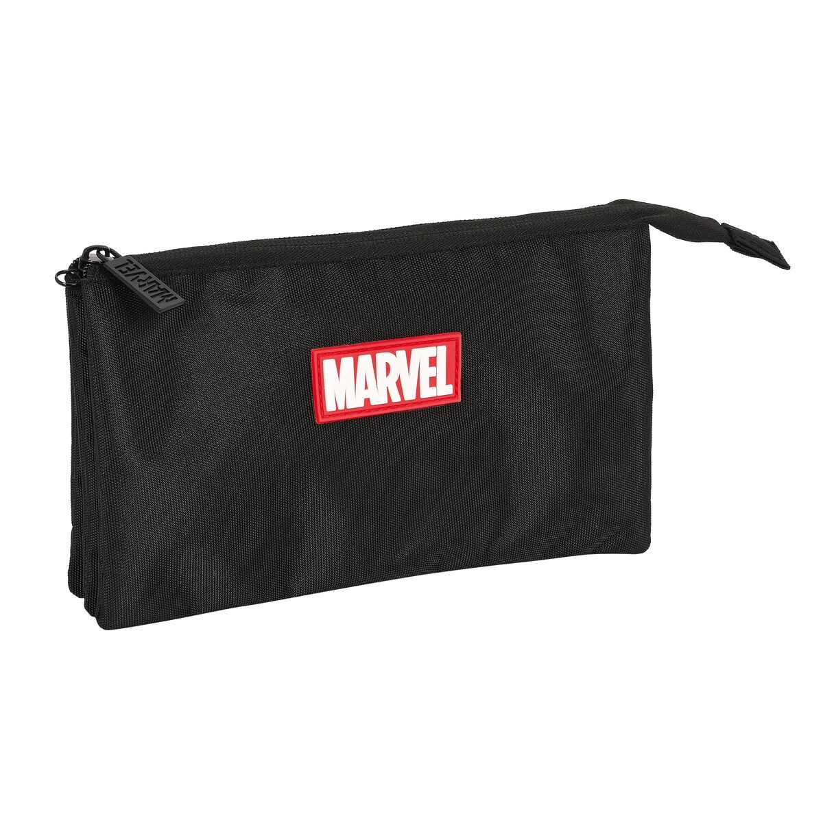 MARVEL Federtasche Dreifaches Mehrzweck-Etui Marvel Schwarz 22 x 12 x 3 cm