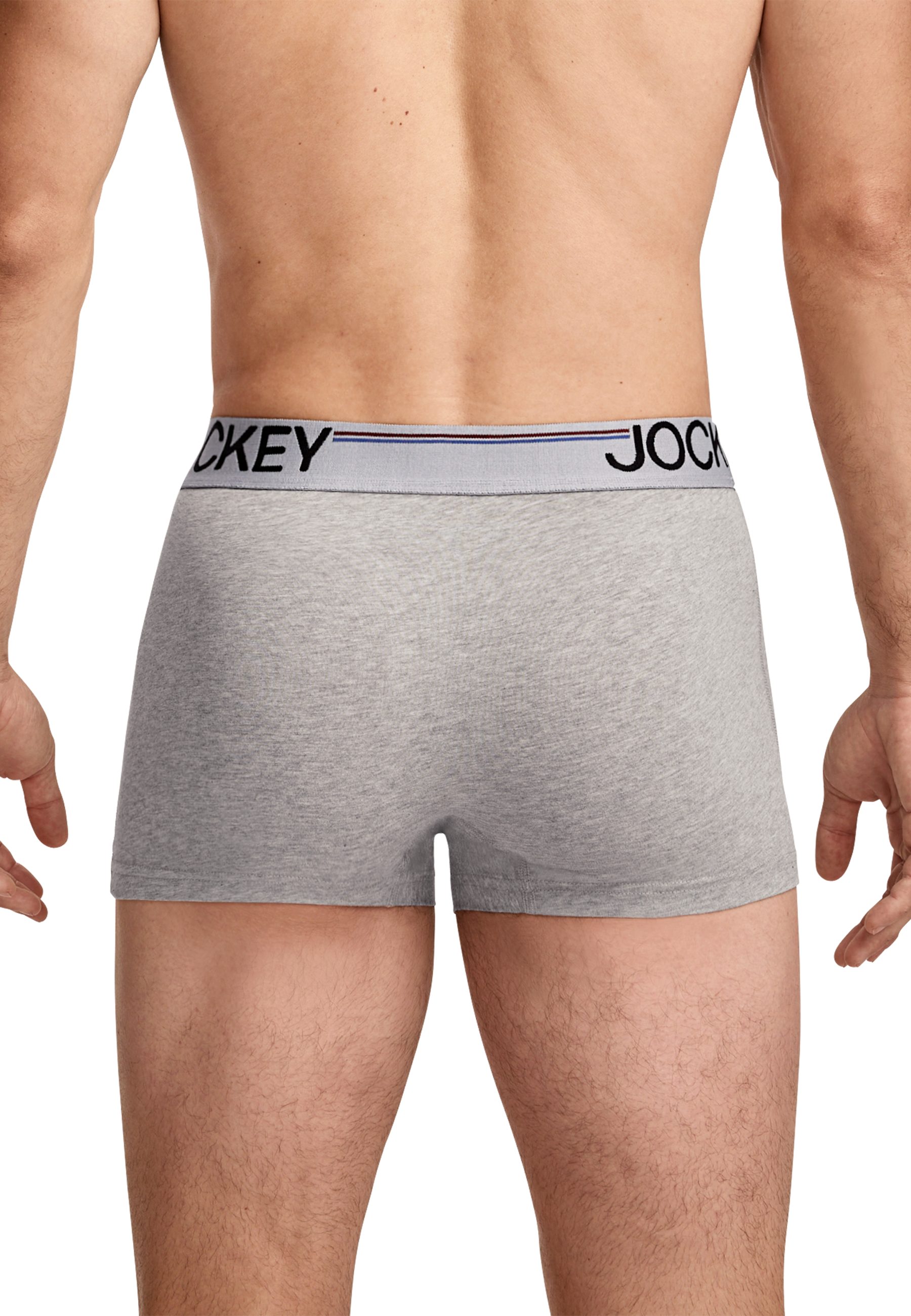 Jockey Boxer Cotton Stretch (3er Pack) atmungsaktiv, passgenauer Stretch
