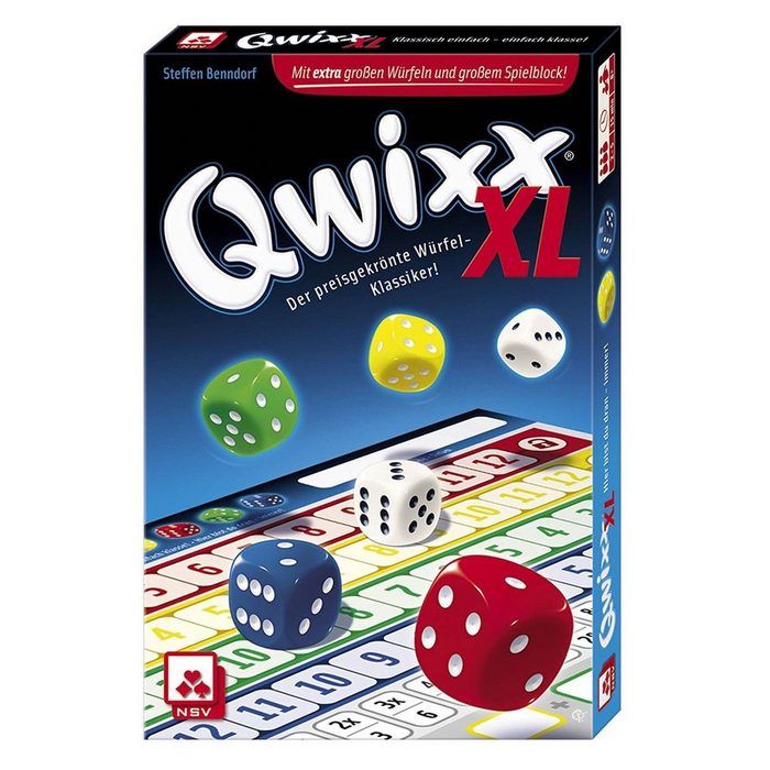 NSV Spiel 4022 QWIXX XL - Würfelspiel