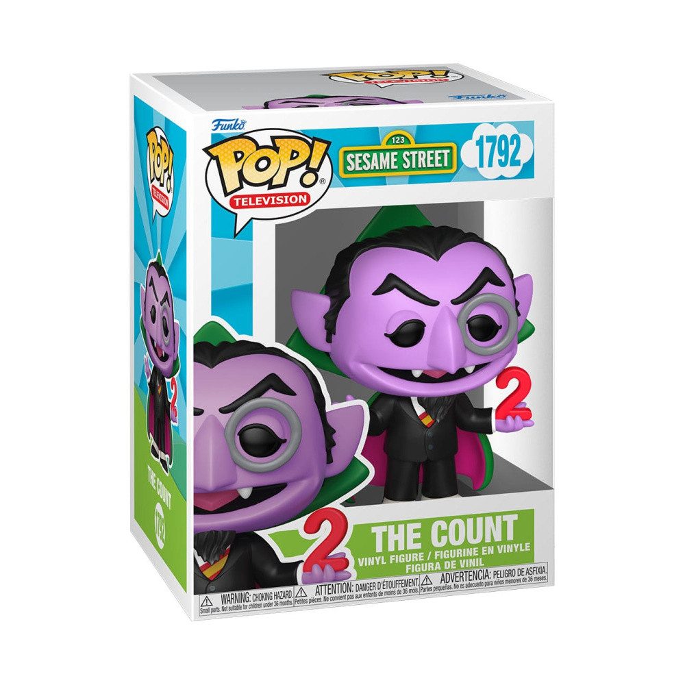 Funko Merchandise-Figur Sesamstraße POP! TV Vinyl Figur The Count 9 cm