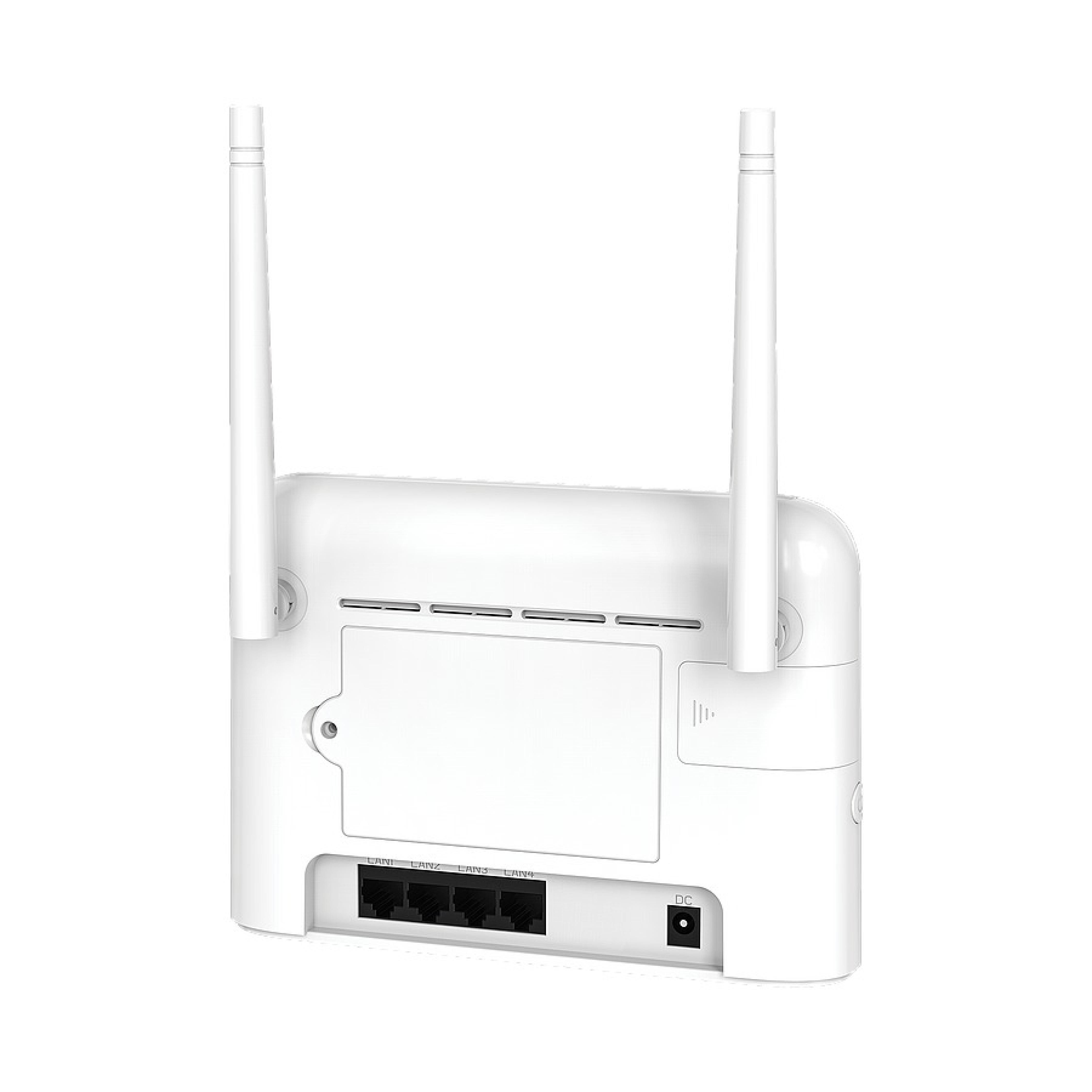 Strong 4G LTE Router 150 Mbit/s WLAN Router 300 Mbit/s SIM-Karten Router weiß 4G/LTE-Router, Mobiler 4G LTE Internetzugang über SIM-Karte, schnelle WLAN-Verbindung