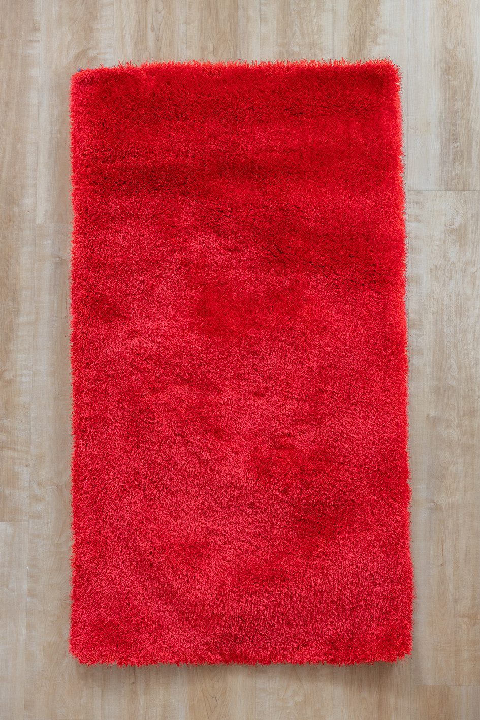 Böing Carpet Hochflor-Teppich BC Shaggy rot 80x150cm, rechteckig