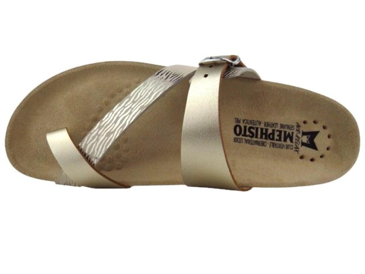 Mephisto Nalia gold Pantolette