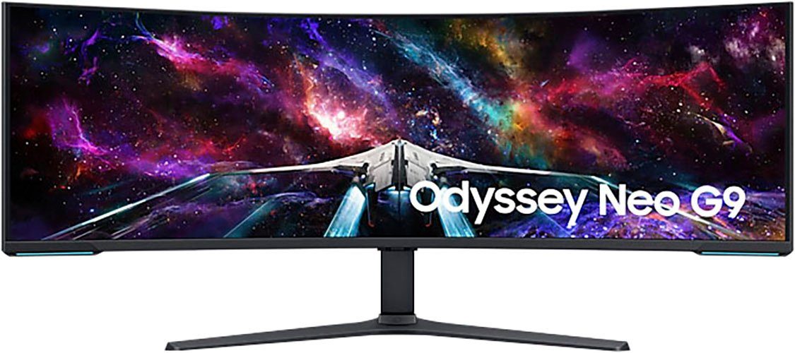 Samsung Odyssey Neo G9 S57CG954NU Curved-Gaming-LED-Monitor (144 cm/57 ", 7680 x 2160 px, 4K+ Ultra HD, 1 ms Reaktionszeit, 240 Hz, VA LED, …
