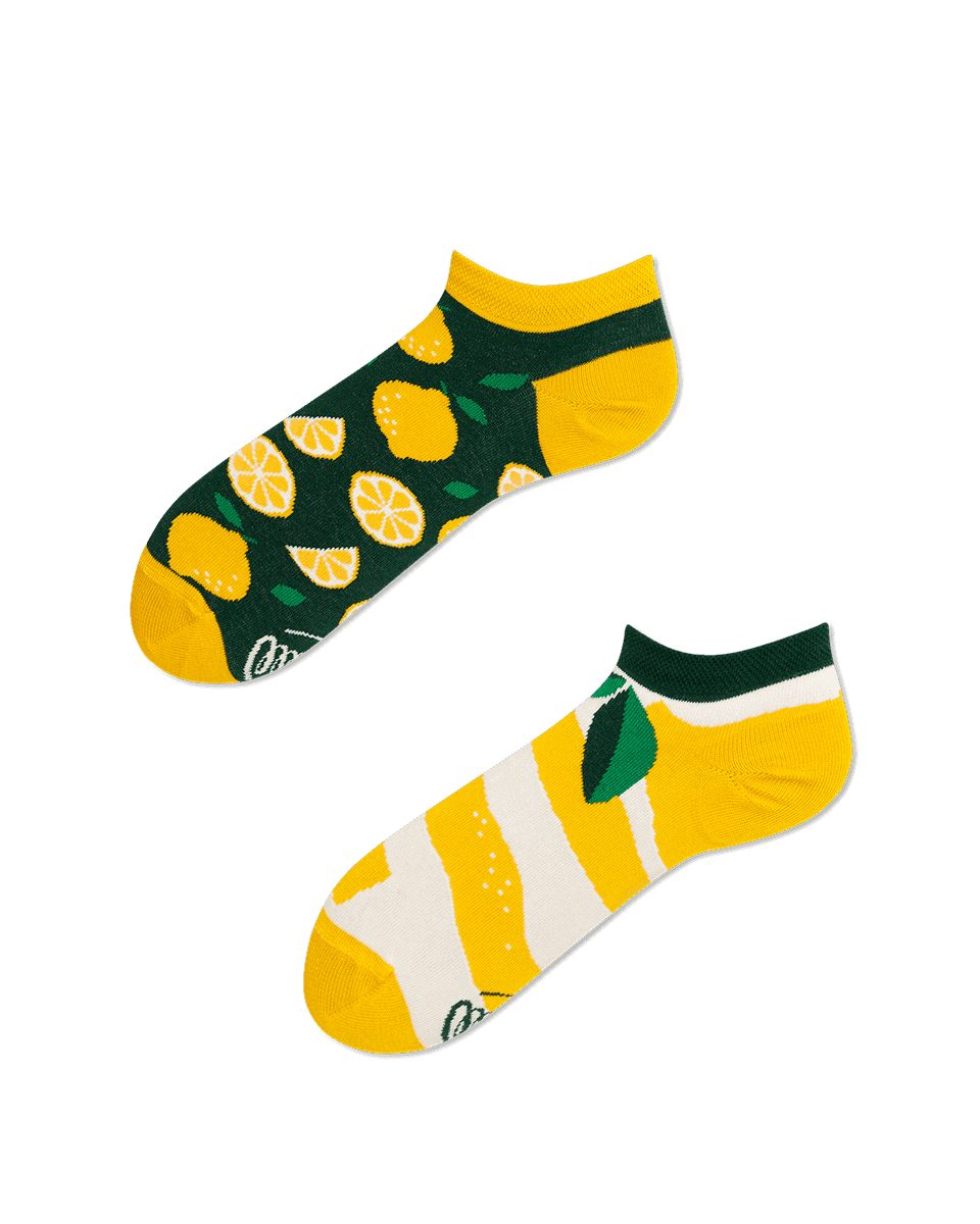 Many Mornings Sneakersocken Many Mornings Sneaker the Lemons (1 Paar, 1-Paar, 1 Paar) immer ein dismatching Paar