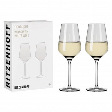 Ritzenhoff Weinglas Fjordlicht, Glas, Transparent H:22.5cm D:8cm Glas