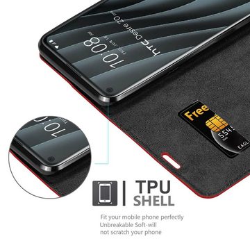 Cadorabo Handyhülle HTC Desire 20 PRO HTC Desire 20 PRO, Klappbare Handy Schutzhülle - Hülle - mit Standfunktion und Kartenfach