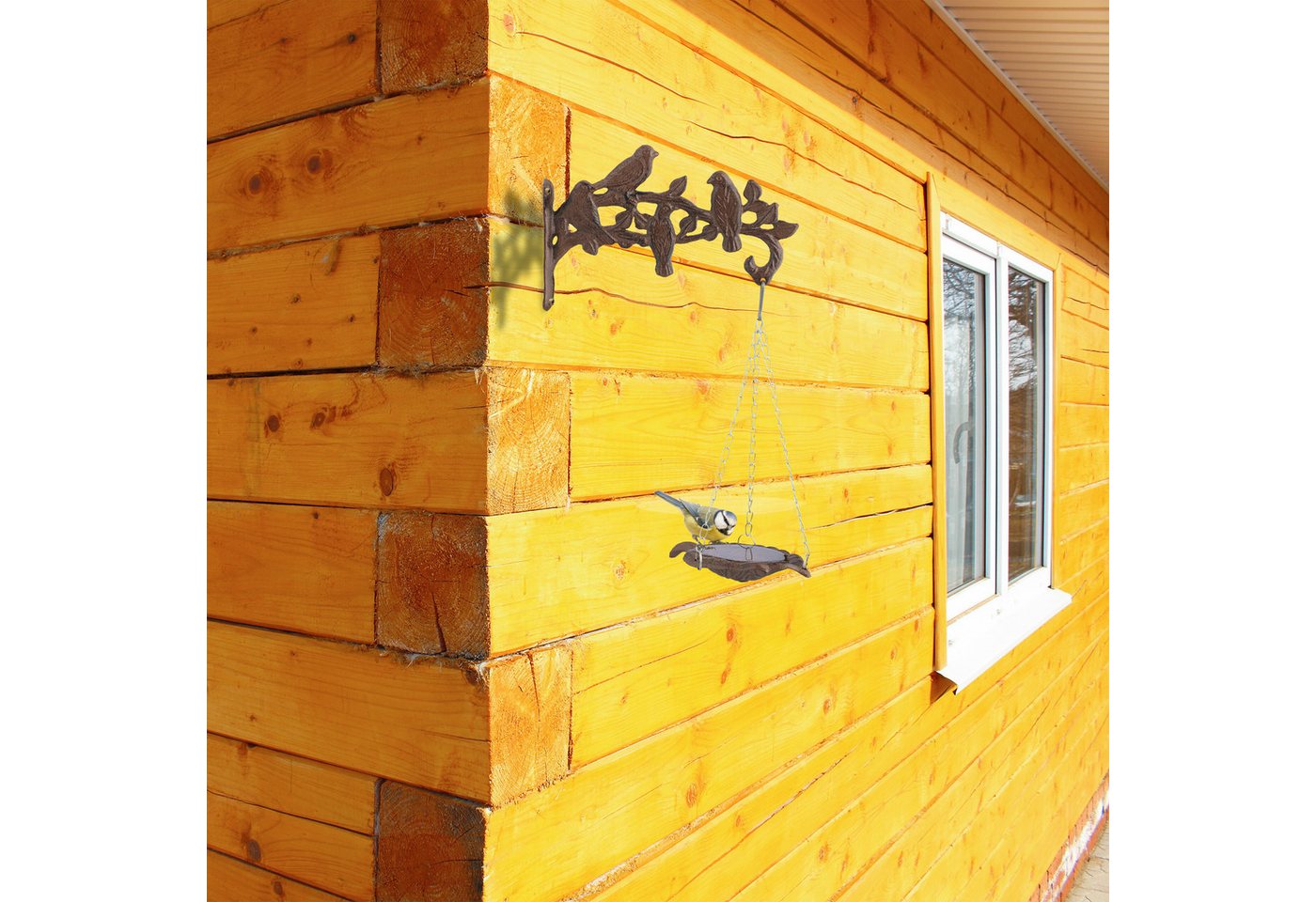 Thumbnail - relaxdays Vogeltränke Gusseisen Wand