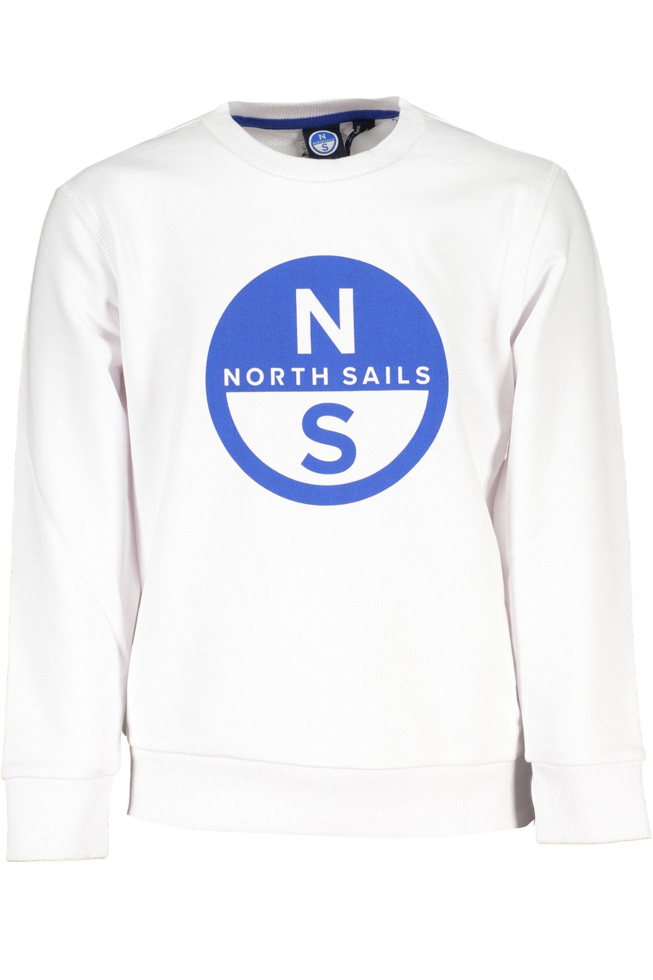 North Sails Sweatshirt Weißes Bio-Sweatshirt für Kinder - Langarm