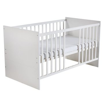 roba® Babyzimmer-Komplettset Maren, Kombi-Kinderbett & breite Wickelkommode