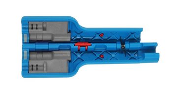 WEICON Abmantelungszange Coax-Stripper No. 1 F Plus - für Mini oder Midi Koaxialleitungen, 1-tlg., geeignet für Koaxialkabel / Antennenkabel / SAT-Kabel