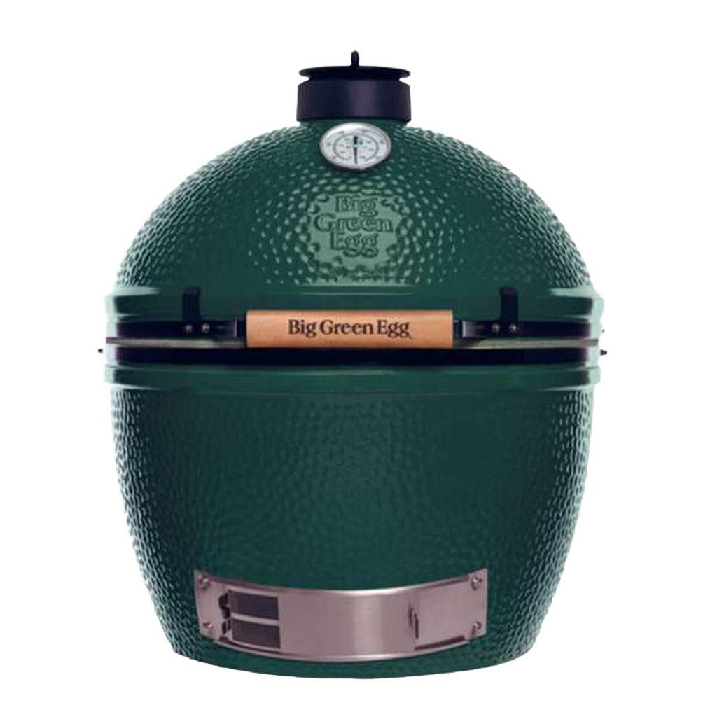 Big Green Egg Holzkohlegrill Big Green Egg XLarge inkl. Nest auf Rollen, Außentisch
