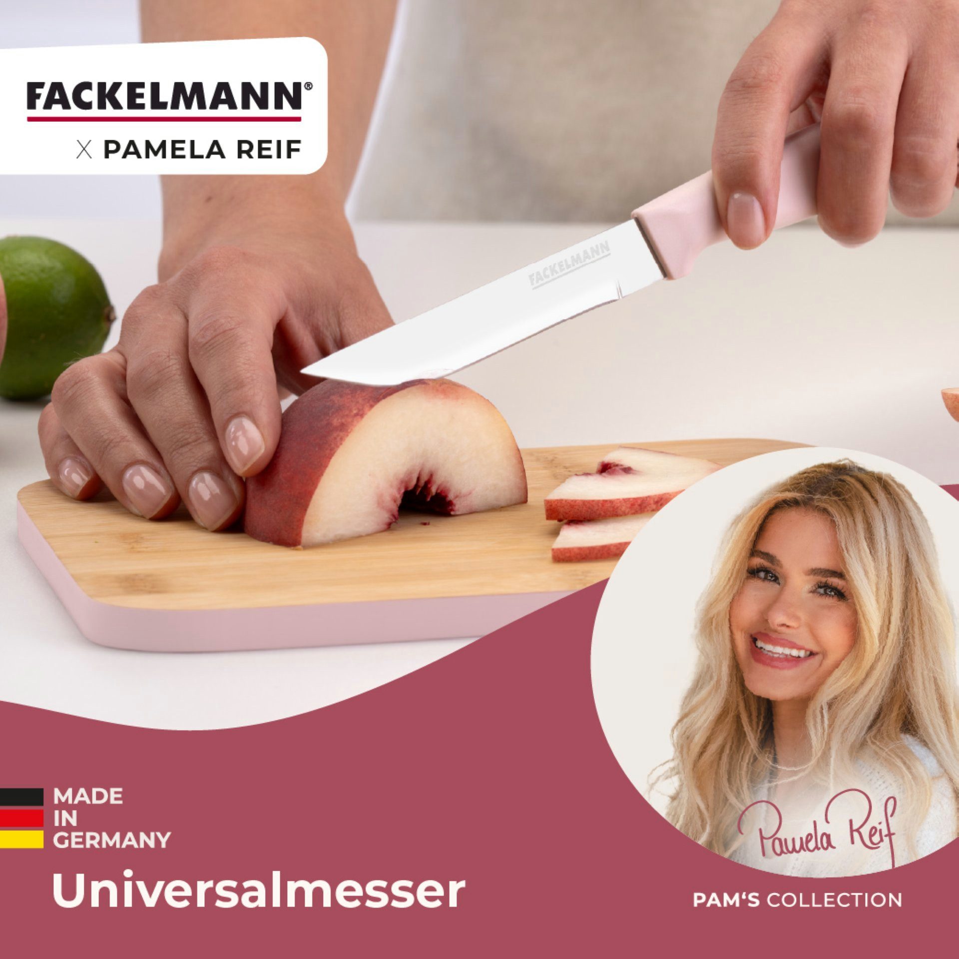 FACKELMANN Universalmesser Küchenmesser, Allzweckmesser