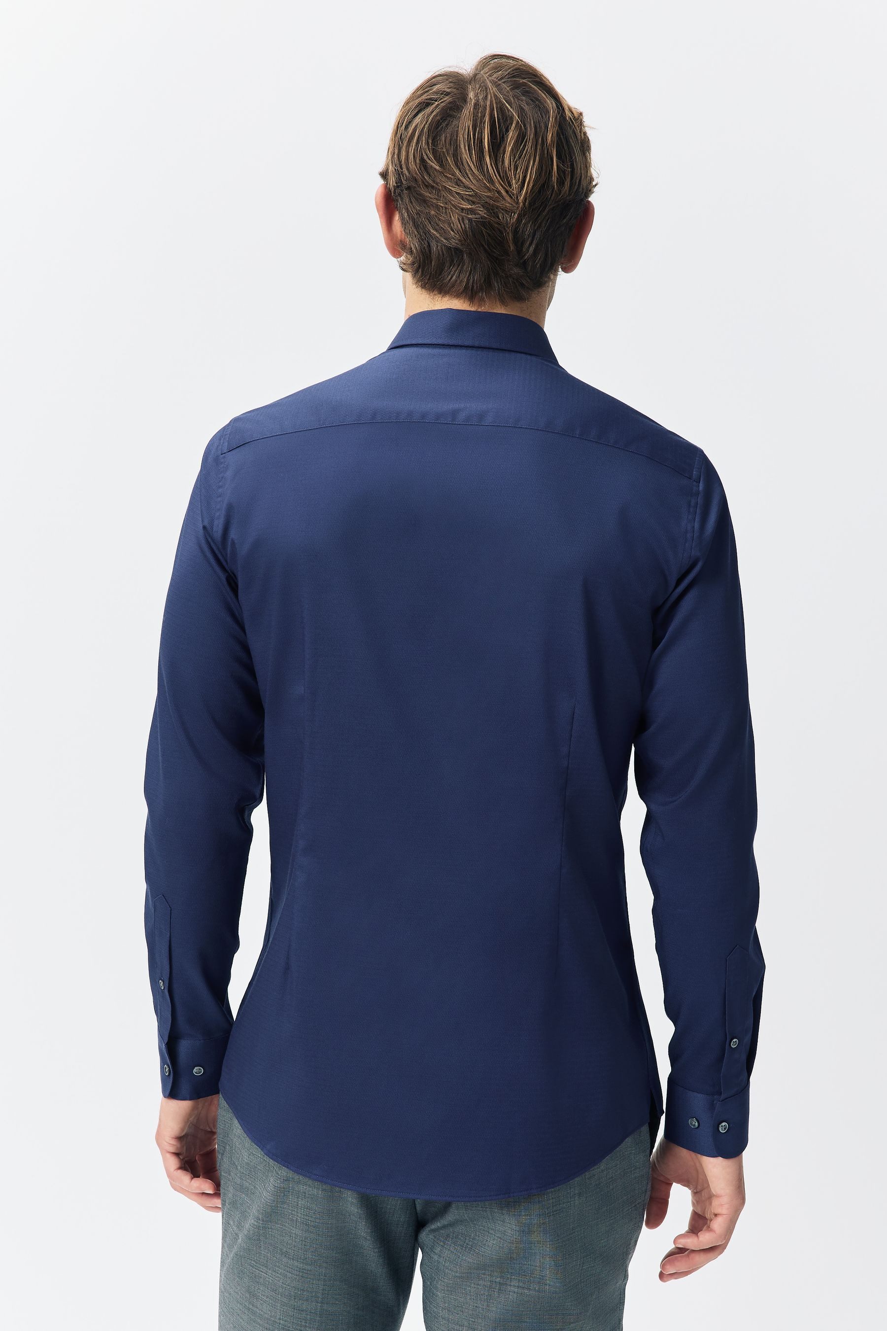 Next Langarmhemd Slim Fit Hemd (1-tlg) günstig online kaufen