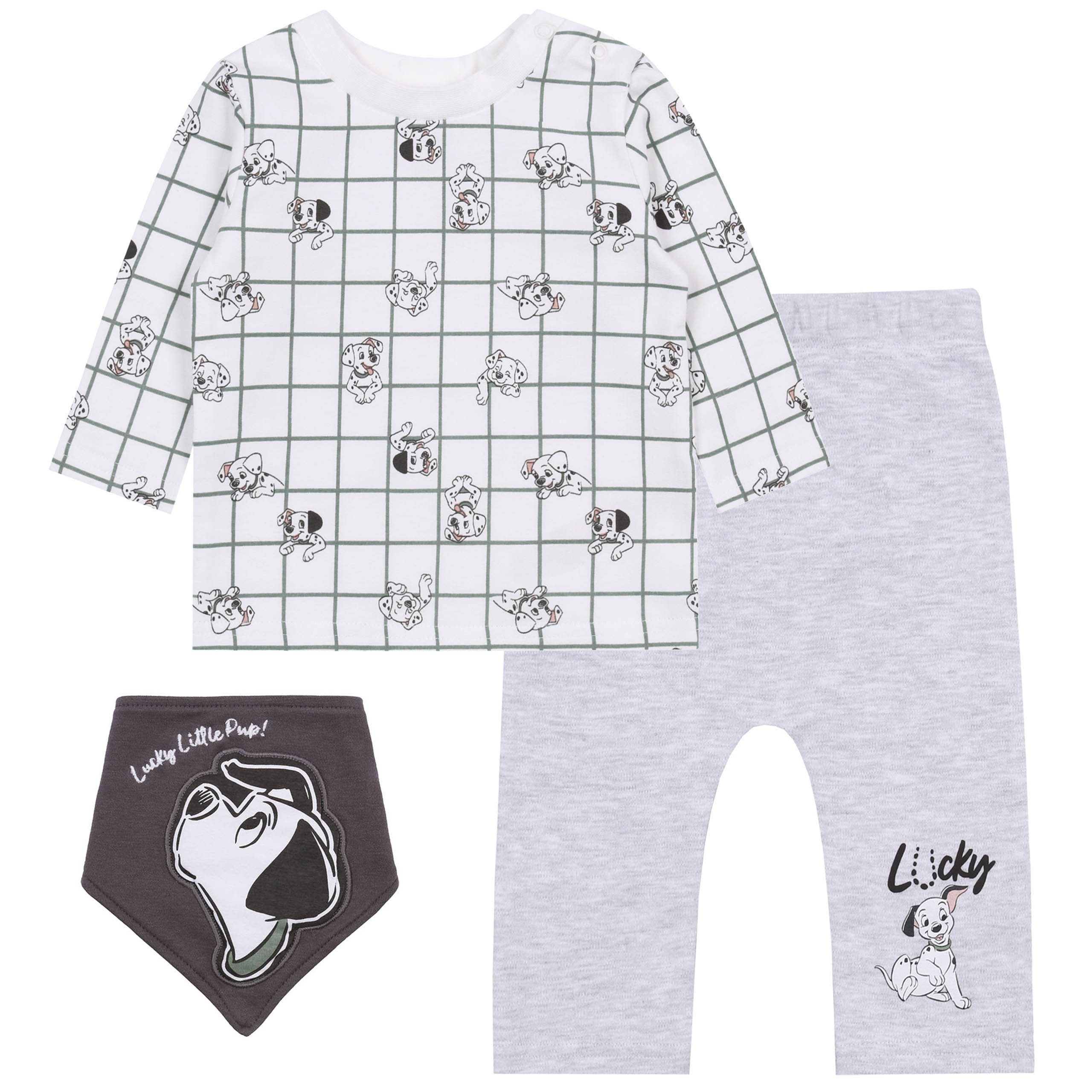 T-Shirt & Shorts Baby-Set für Jungen 101 Dalmatiner, DISNEY 0-1 Monate