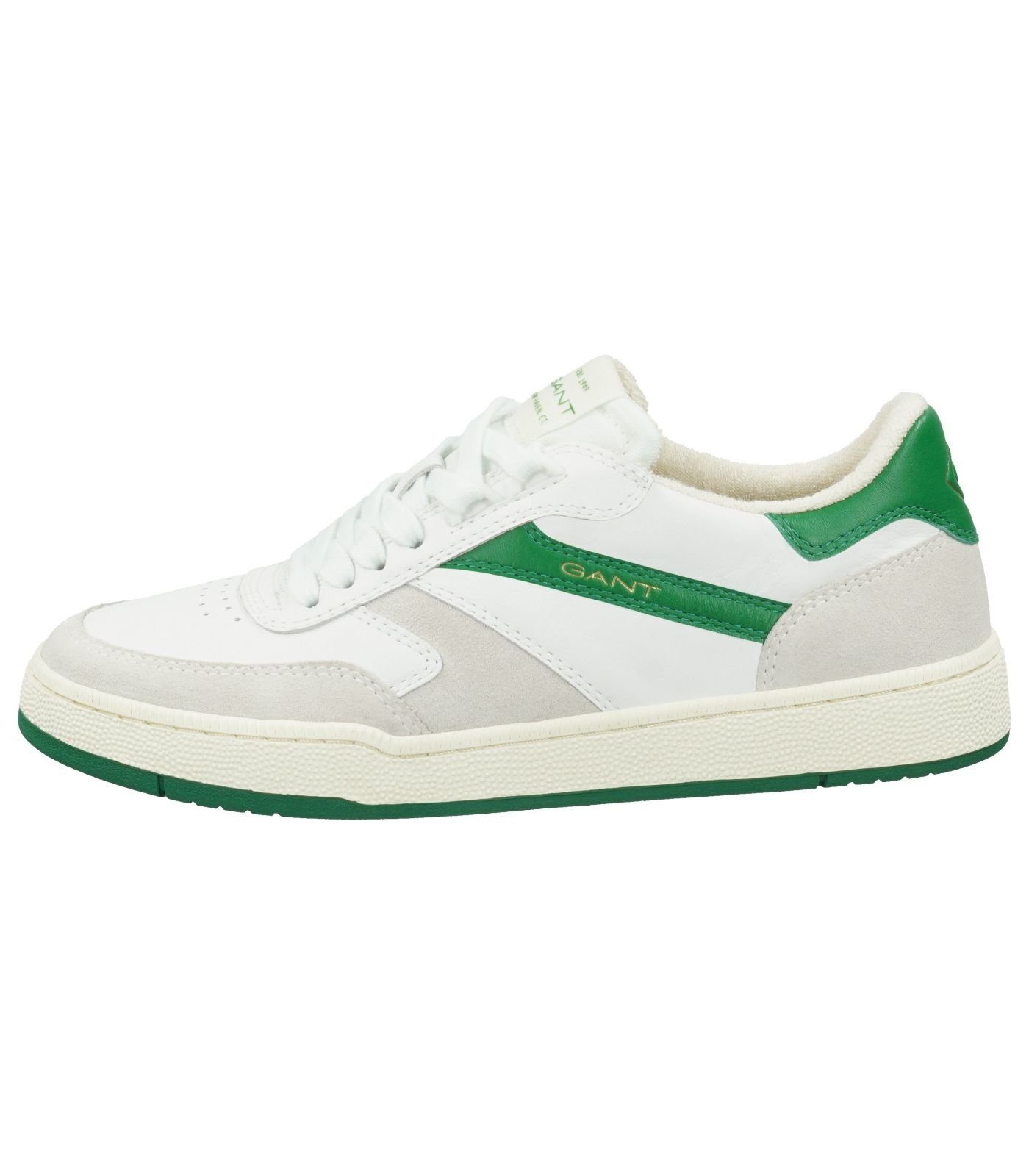 Gant Sneaker white (08002157) Leder green Sneaker