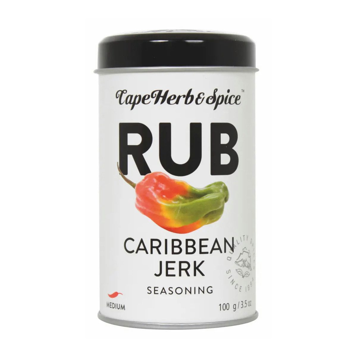 Cape Herb and Spice Gewürz, Cape Herb and Spice Caribbean Jerk Gewürzsalzmischung scharf 100g
