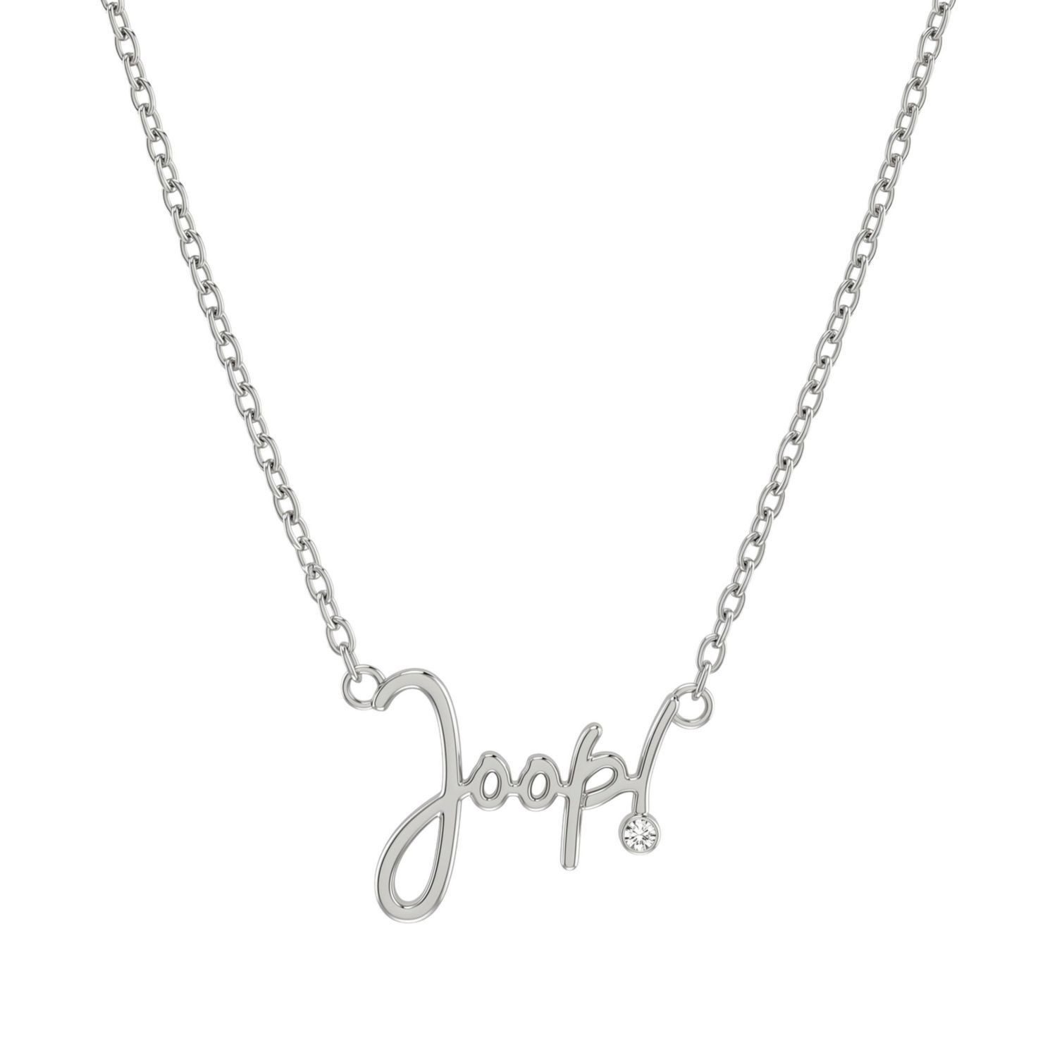 JOOP! Silberkette JOOP! Collier für Damen, Silber 925, Zirkonia (Collier, 1-tlg., Collier)