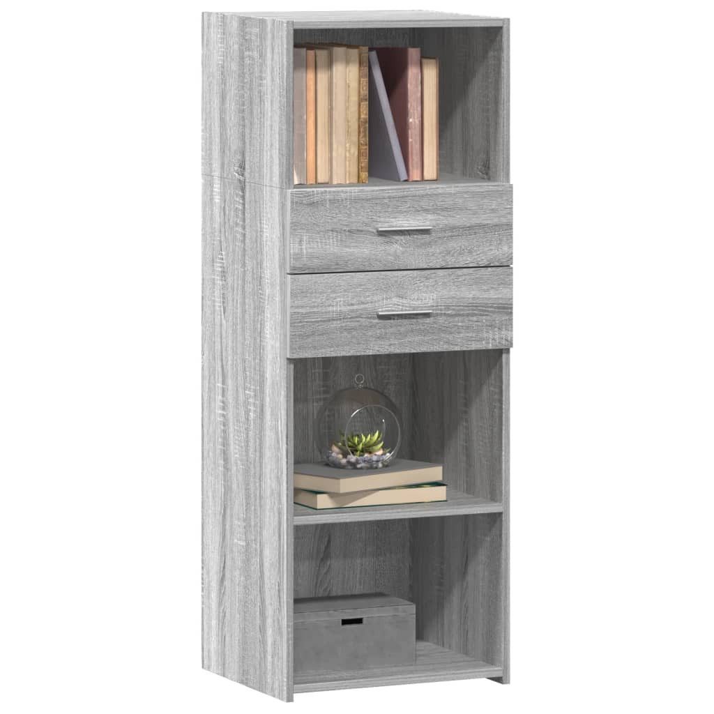 vidaXL Highboard Highboard Grau Sonoma 45x42,5x124 günstig online kaufen