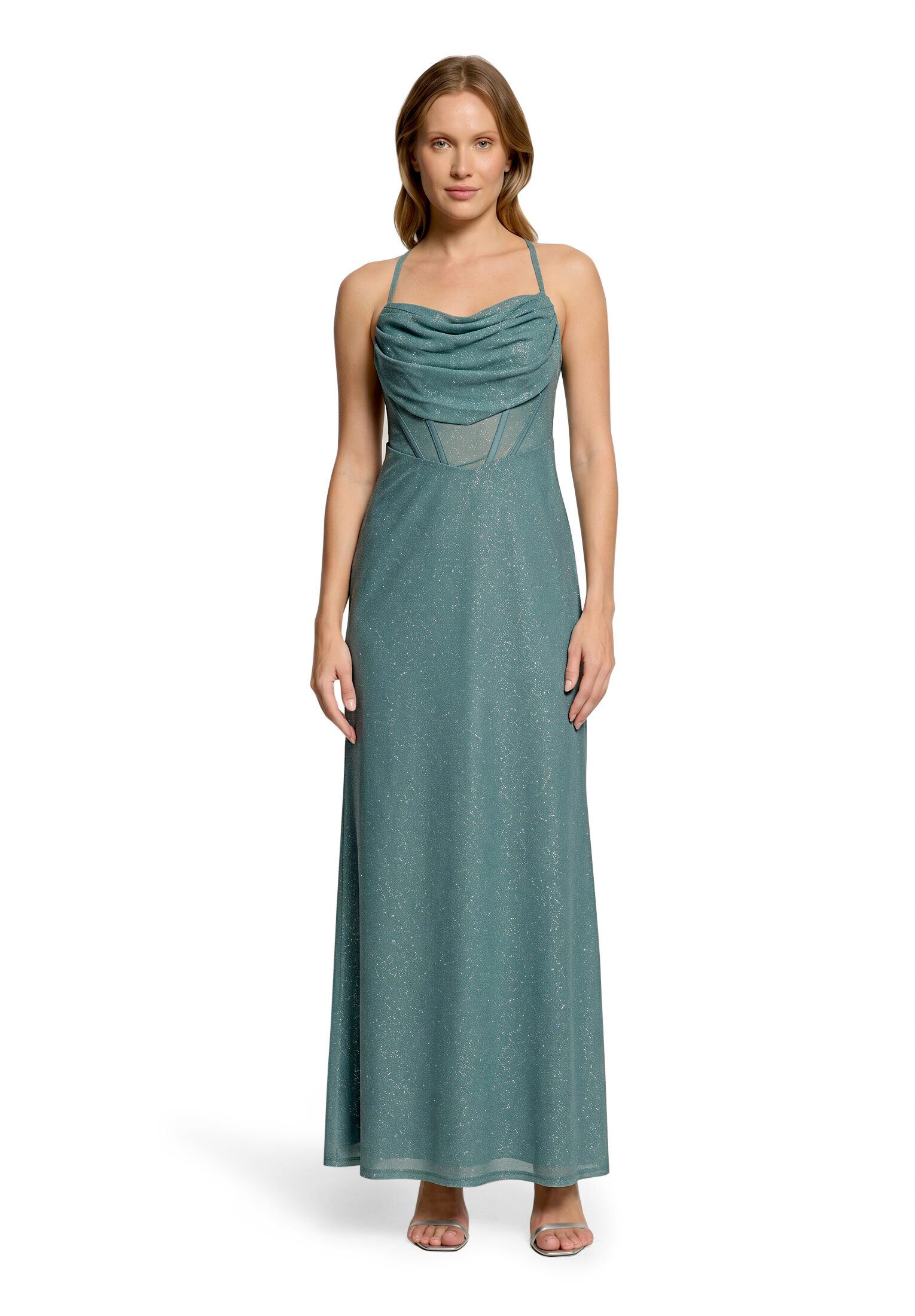 Vera Mont Abendkleid Damen im Glitzer-Look