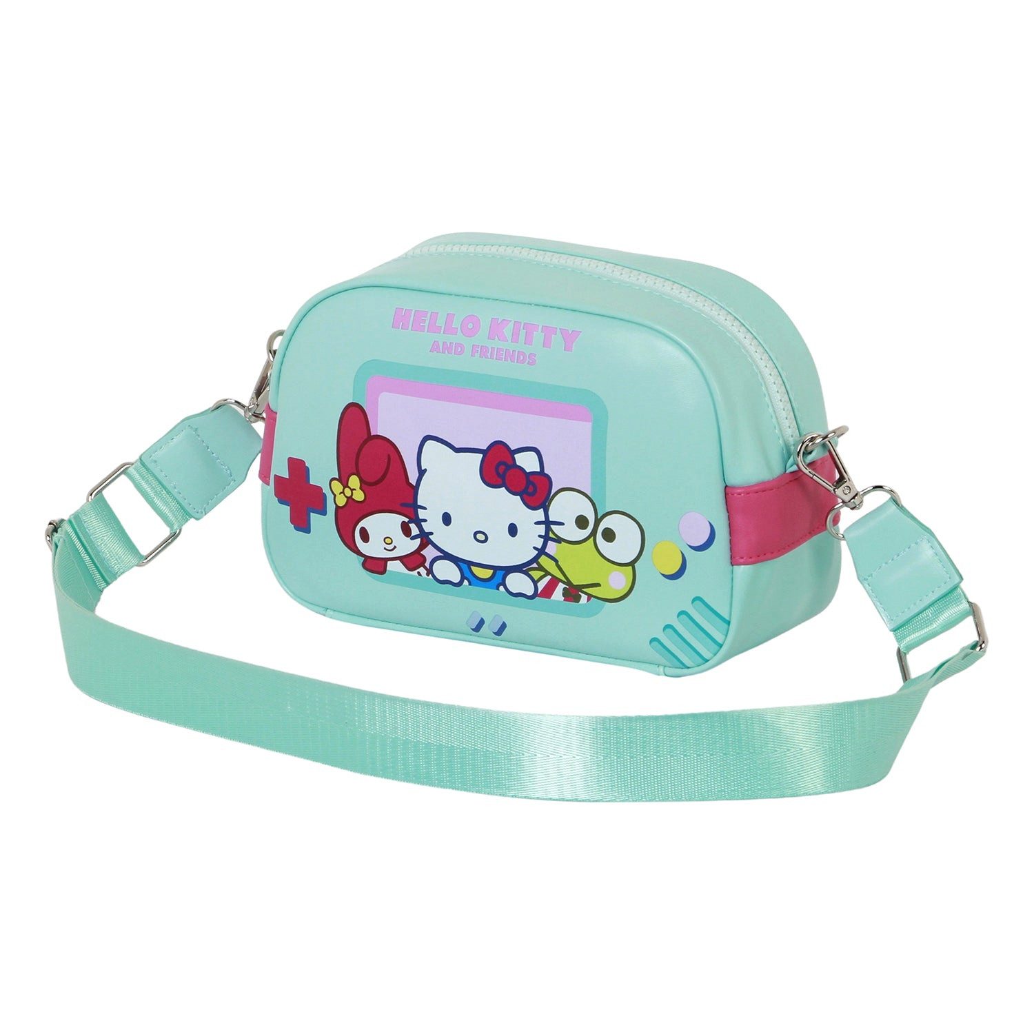 Umhängetasche Sanrio Kuromi Hello Kitty kleiner Bowling Umhängetasche