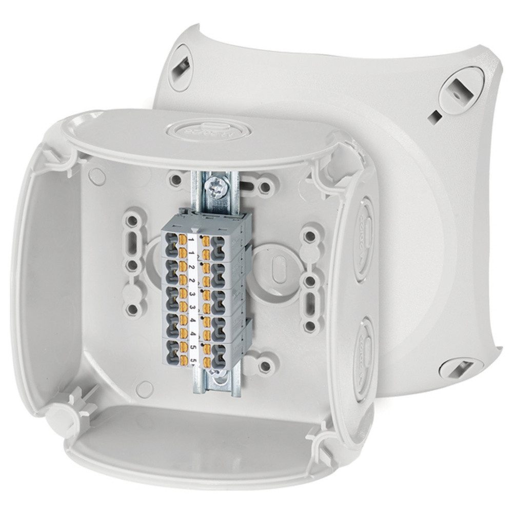 HENSEL Steckdose Hensel 62000293 Abzweigdose halogenfrei, plombierbar, witterungsbestän