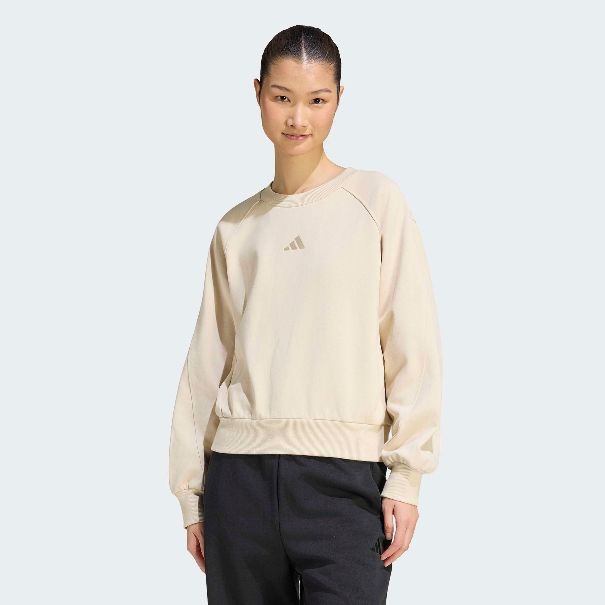 adidas Sportswear Sweatshirt W AK SL SWT KIT Sweatshirt, schwere Premium-Qualität, robuste Stoffstruktur