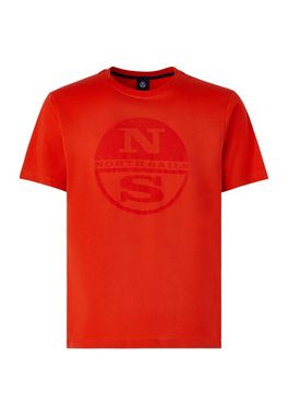 North Sails T-Shirt T-shirt mit Maxi-Logo