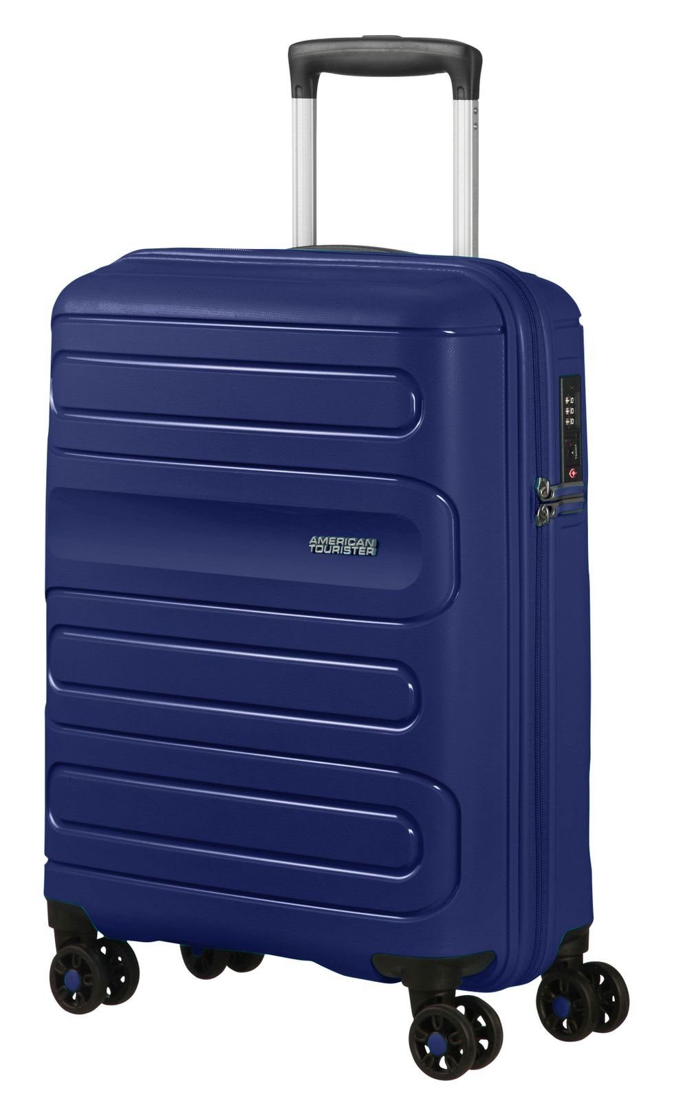 Sunside, Tourister® Navy American Rollen Hartschalen-Trolley Dark 4