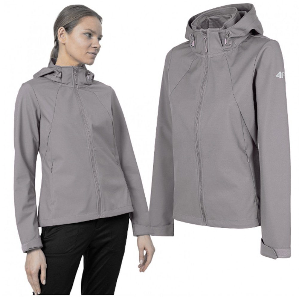 4F Hardshelljacke Neo Dry 4F melange Damen - 5 000 - grau - Softshelljacke