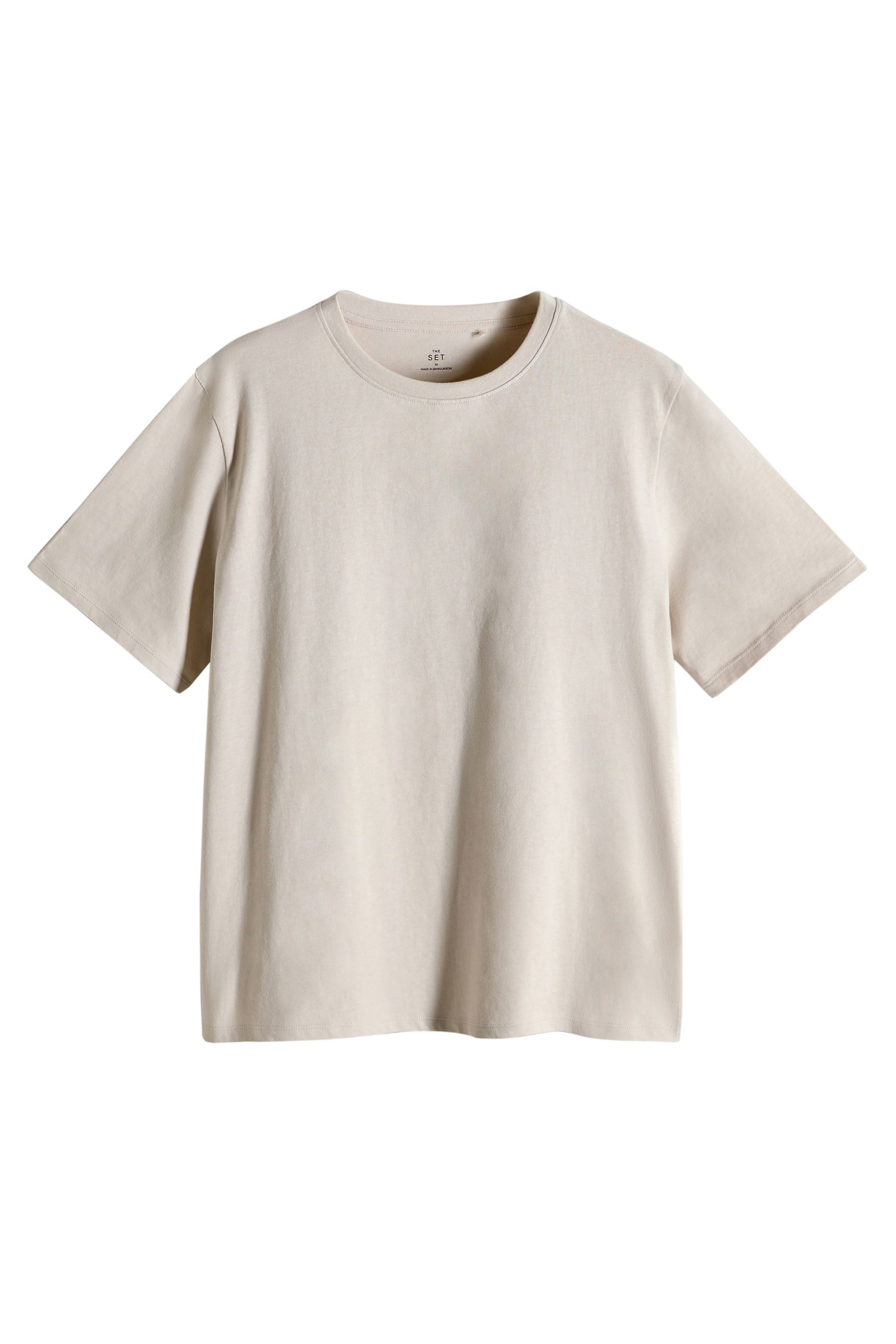 The Set T-Shirt The Set Relaxed Fit Kurzarm-T-Shirts, 4er-Pack (4-tlg) günstig online kaufen