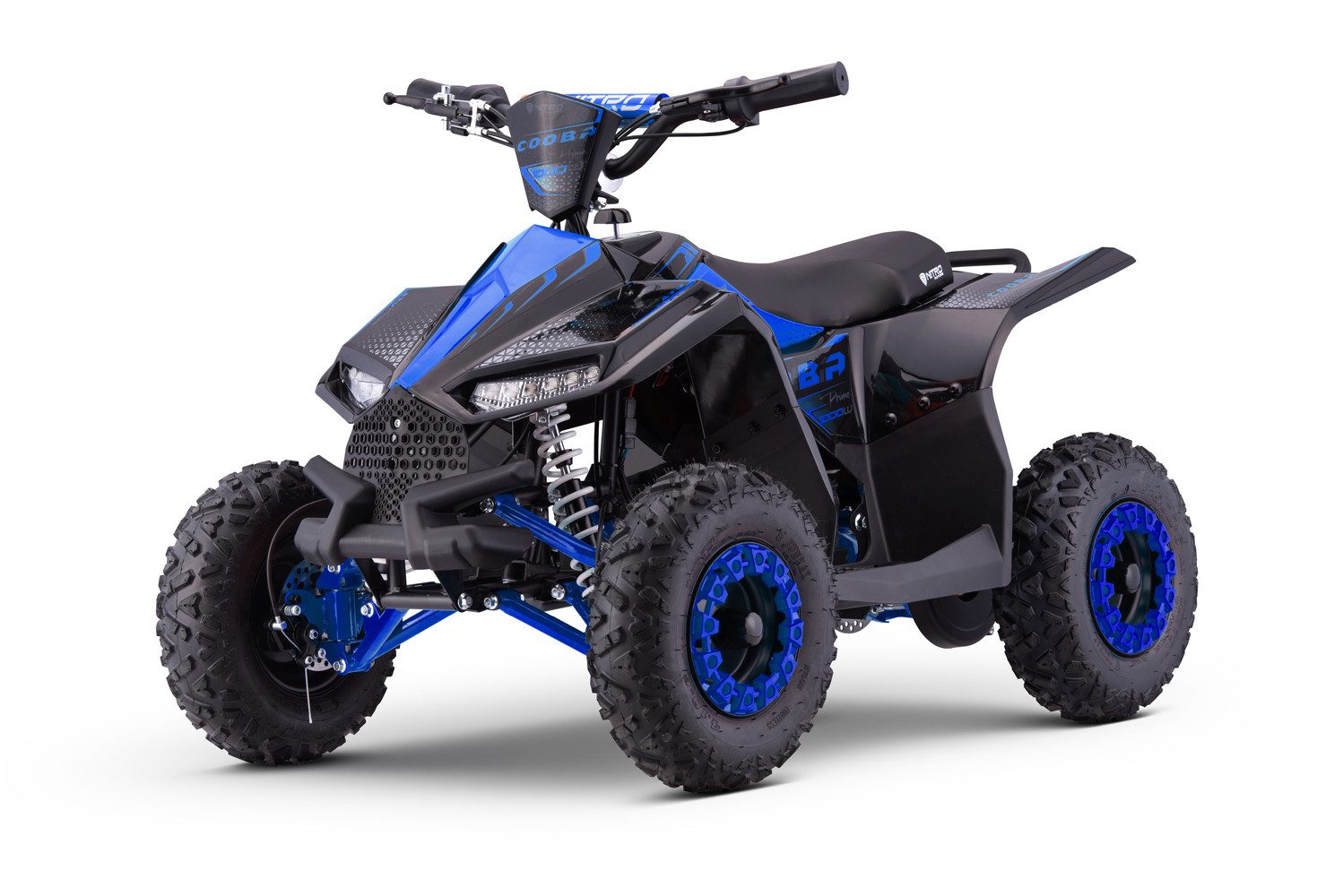 Smarty Elektro-Kinderquad NITRO Kinder E-Quad Cooba 1000W36V ATV 12Ah lead acid 6"
