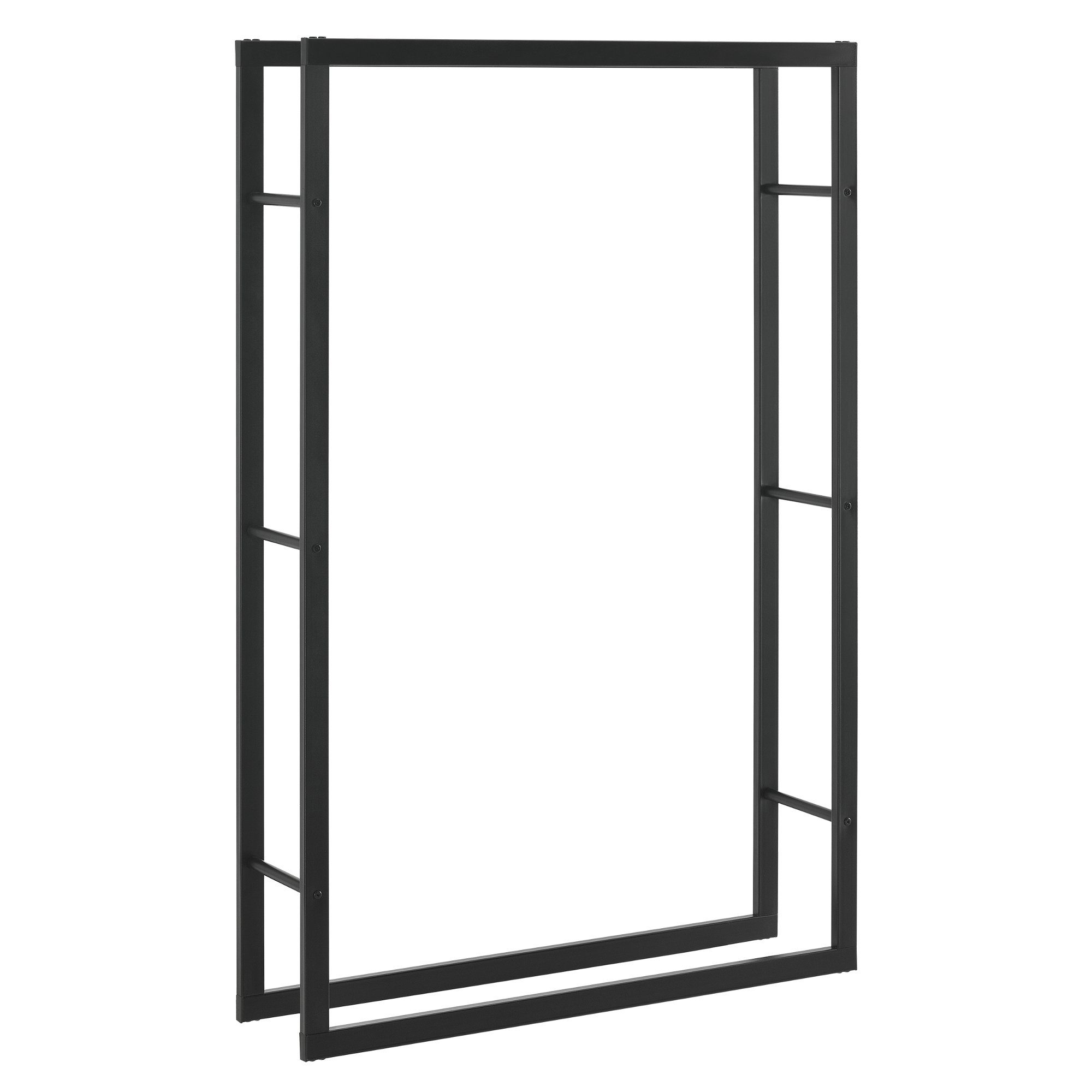 en.casa Kaminholzregal, BxTxH:100x25x150 cm, »Täby« Brennholzregal günstig online kaufen